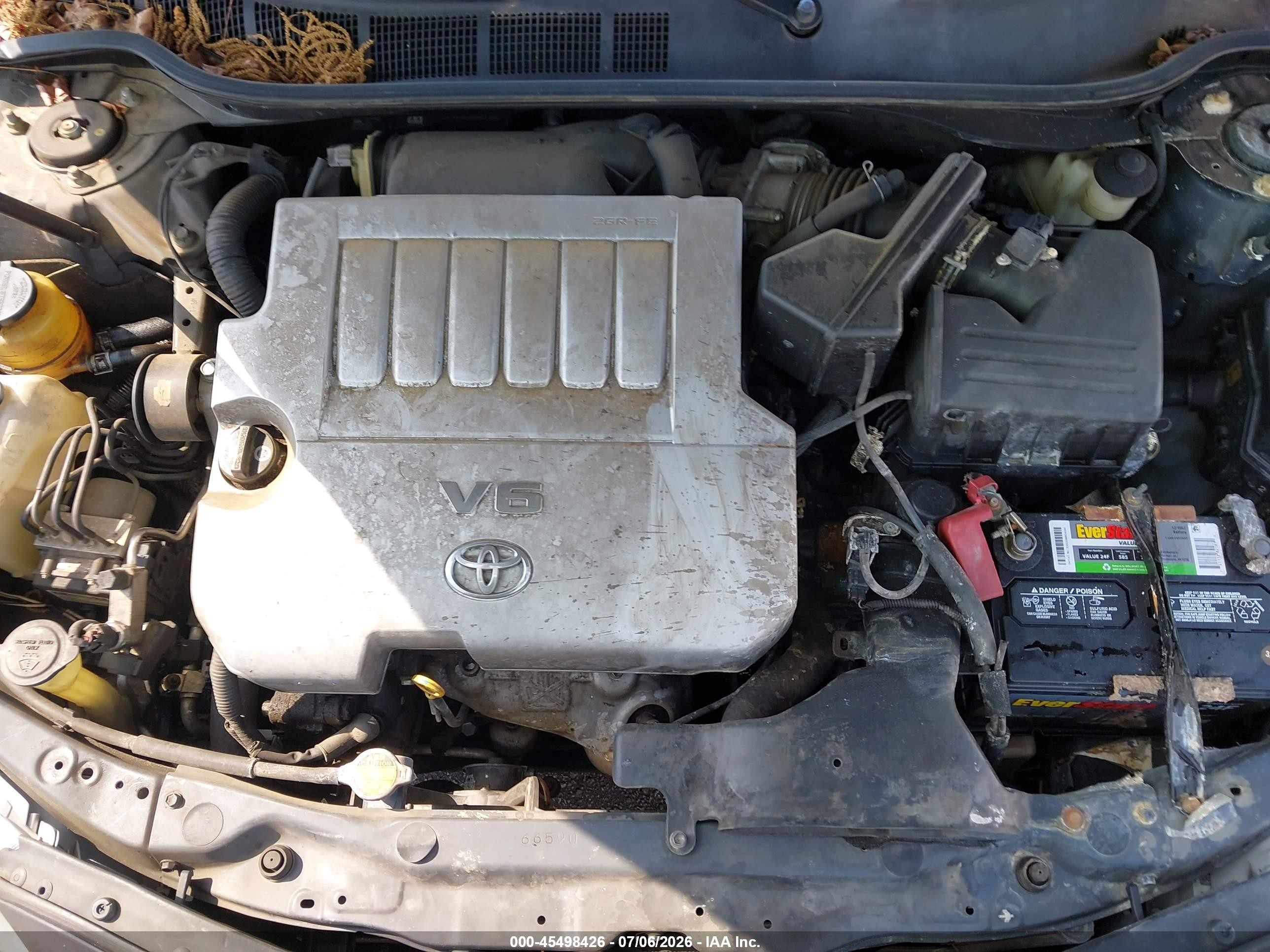 2007 Toyota Camry Le V6 Gray vin: 4T1BK46KX7U540201