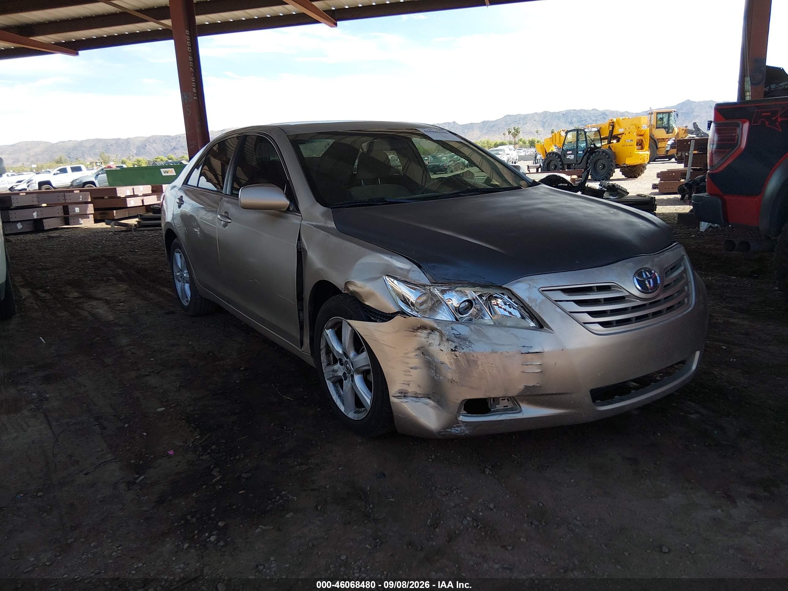 2007 Toyota Camry Le V6 Gold vin: 4T1BK46KX7U543728