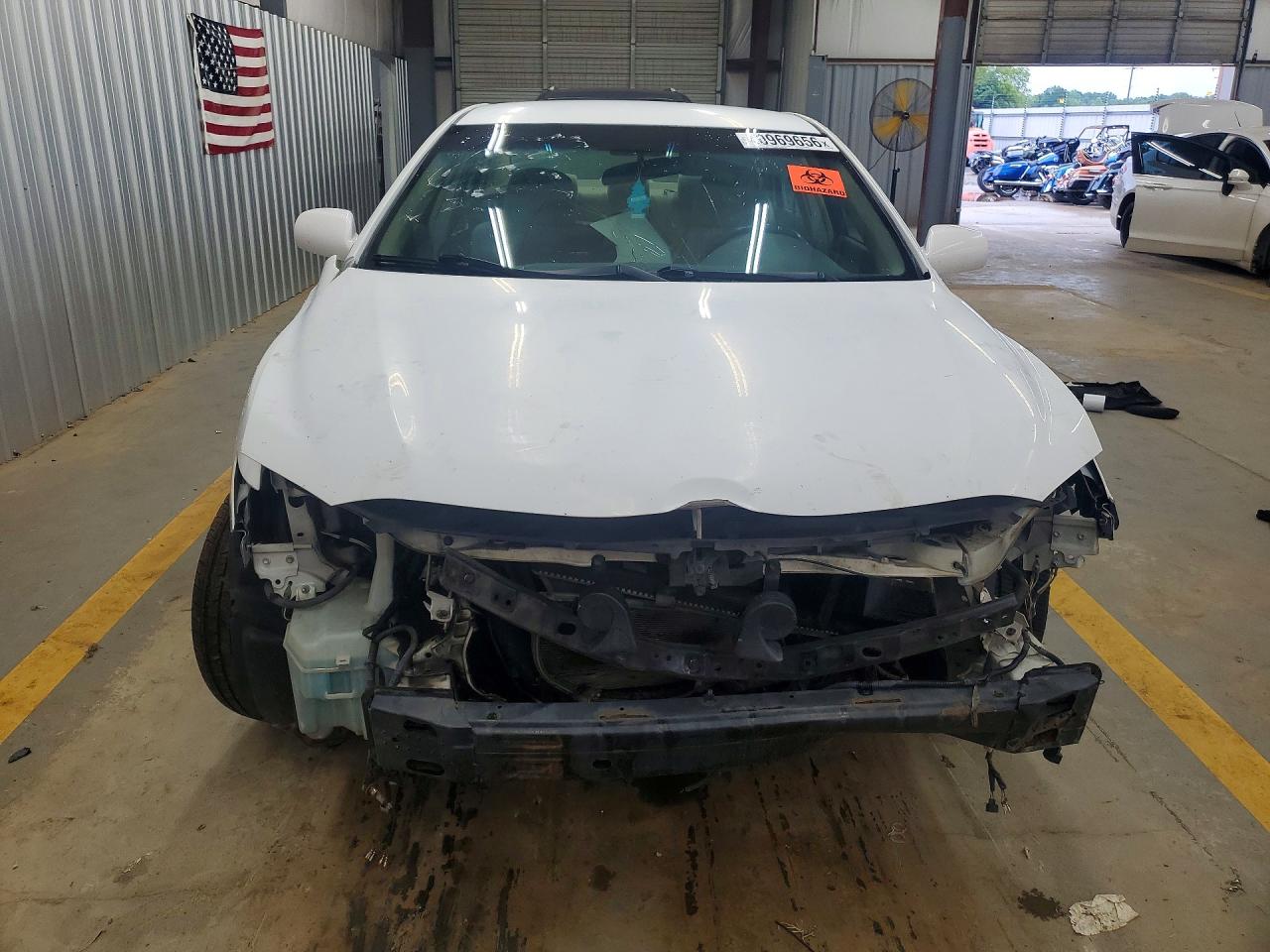 2007 Toyota Camry Le V6 White vin: 4T1BK46KX7U555569