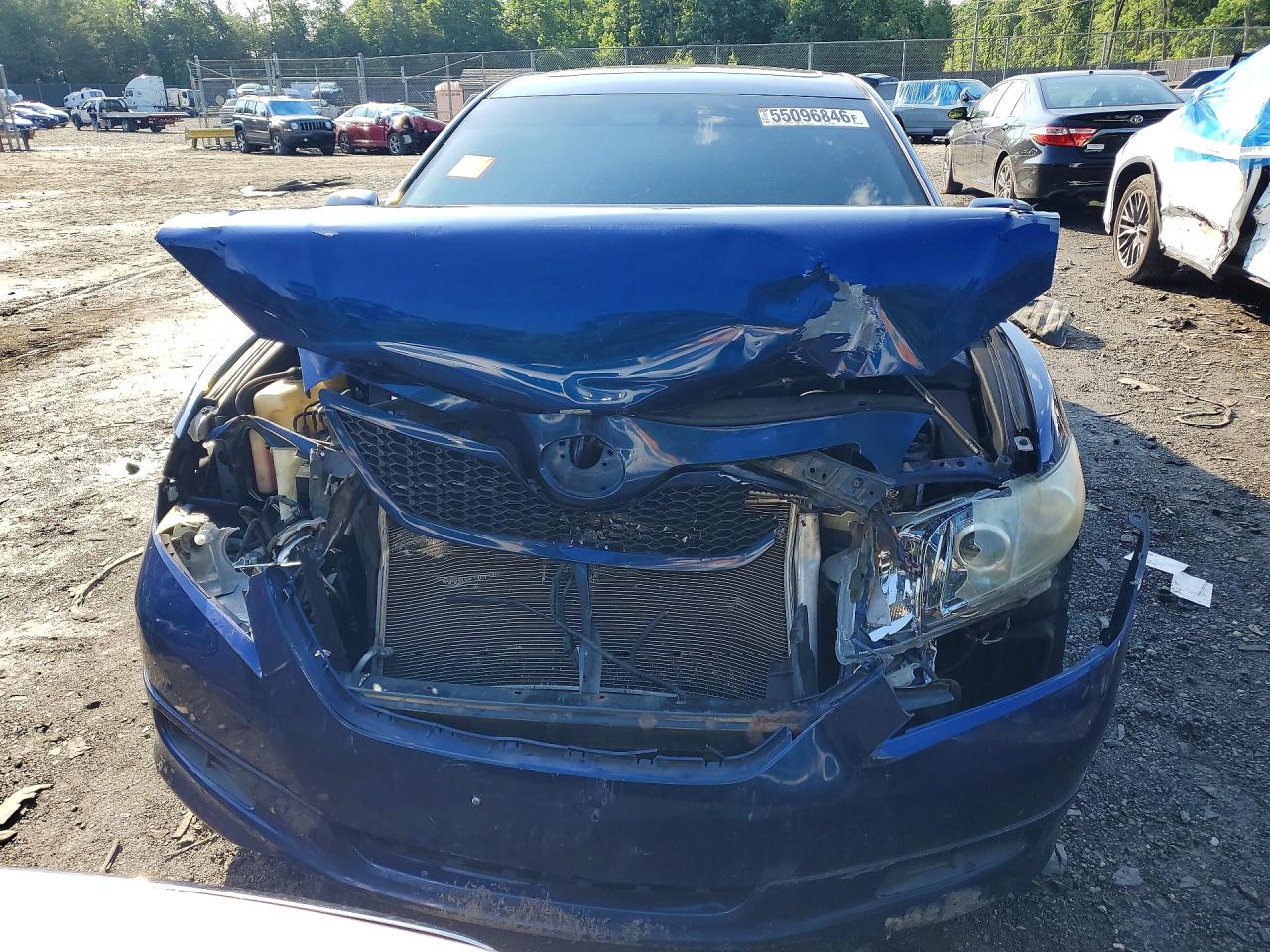 2008 Toyota Camry Se V6 Blue vin: 4T1BK46KX8U058667