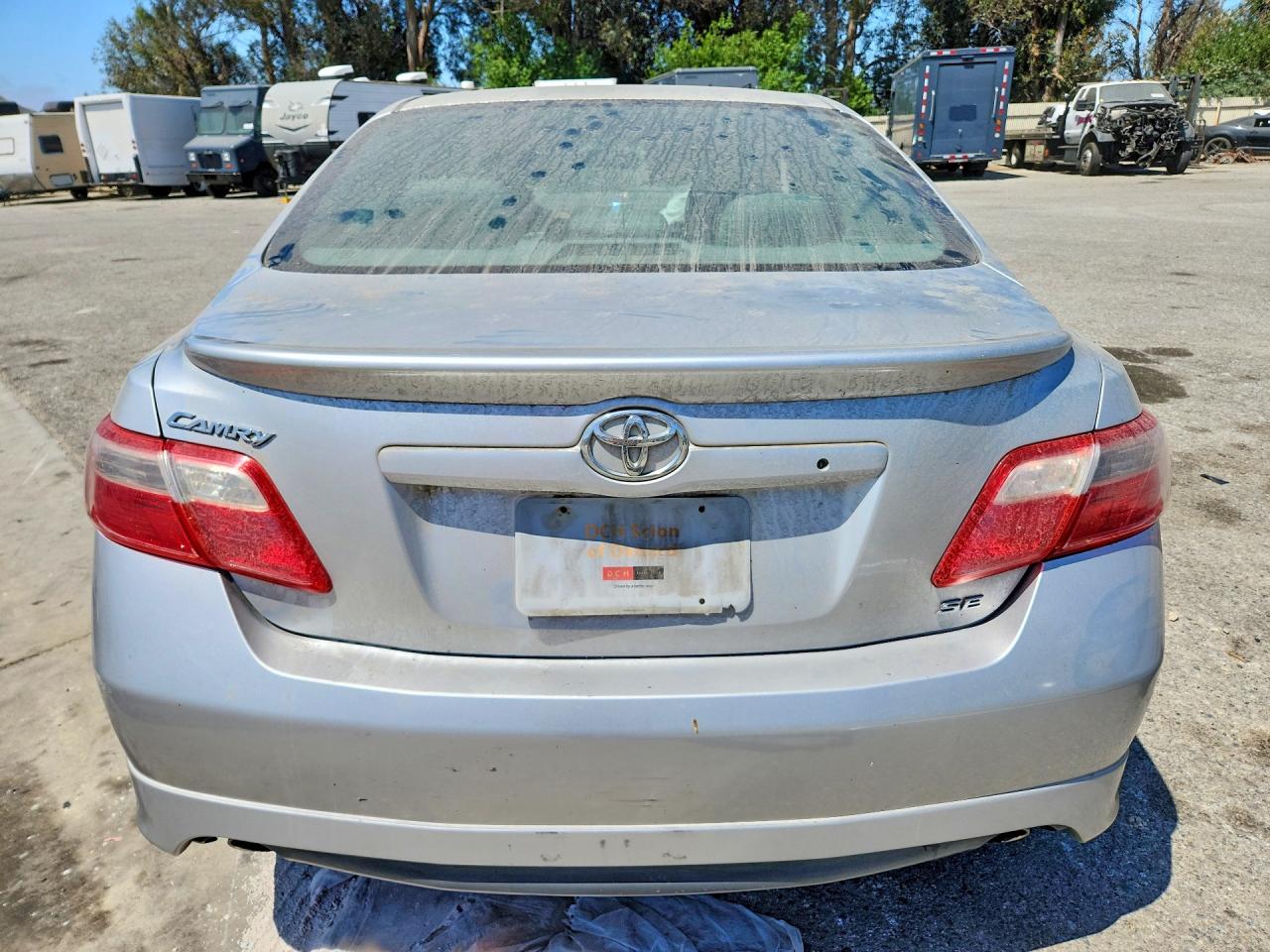 2008 Toyota Camry Se V6 Серебряный vin: 4T1BK46KX8U063755
