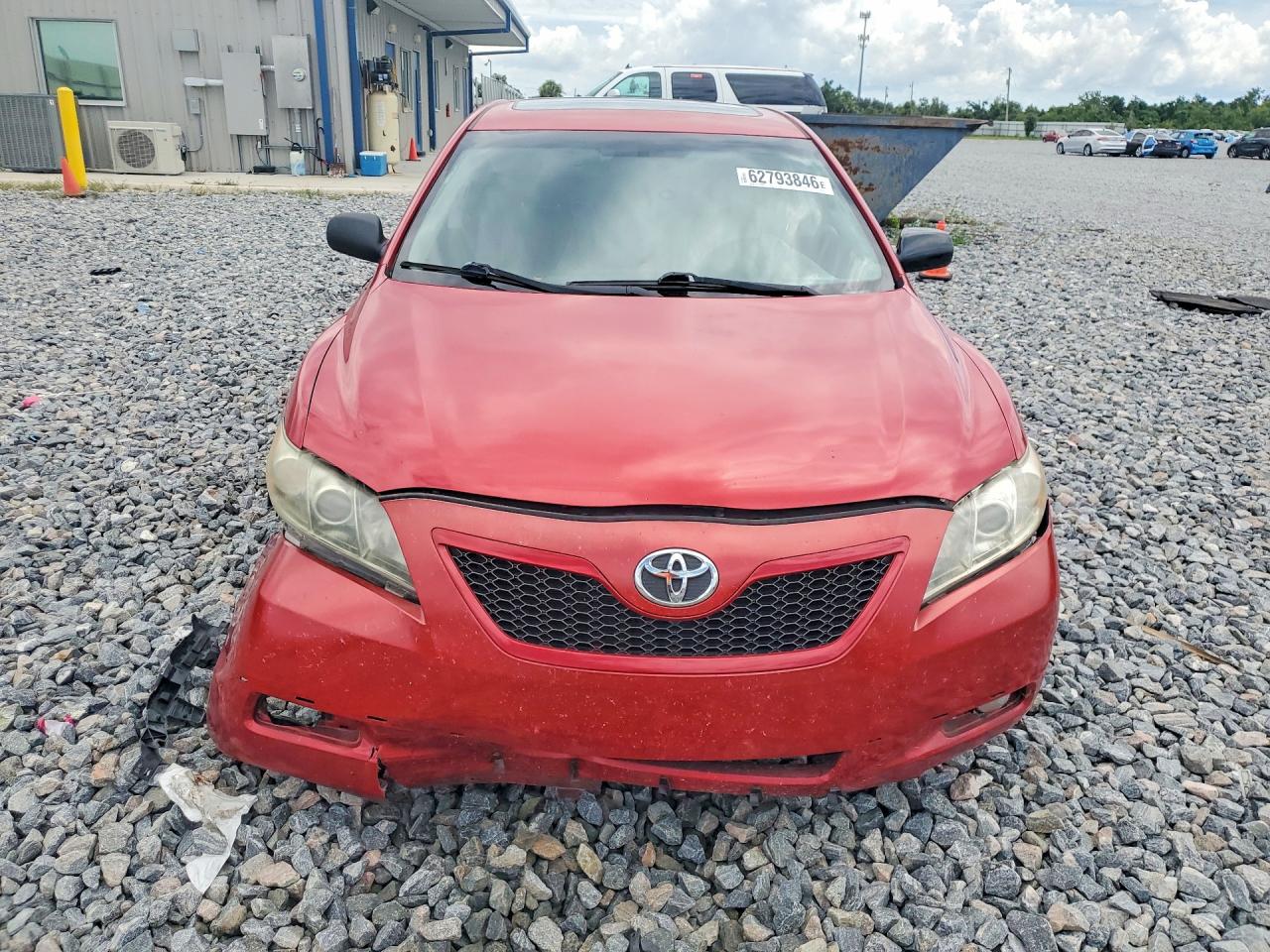 2008 Toyota Camry Se V6 Красный vin: 4T1BK46KX8U066736