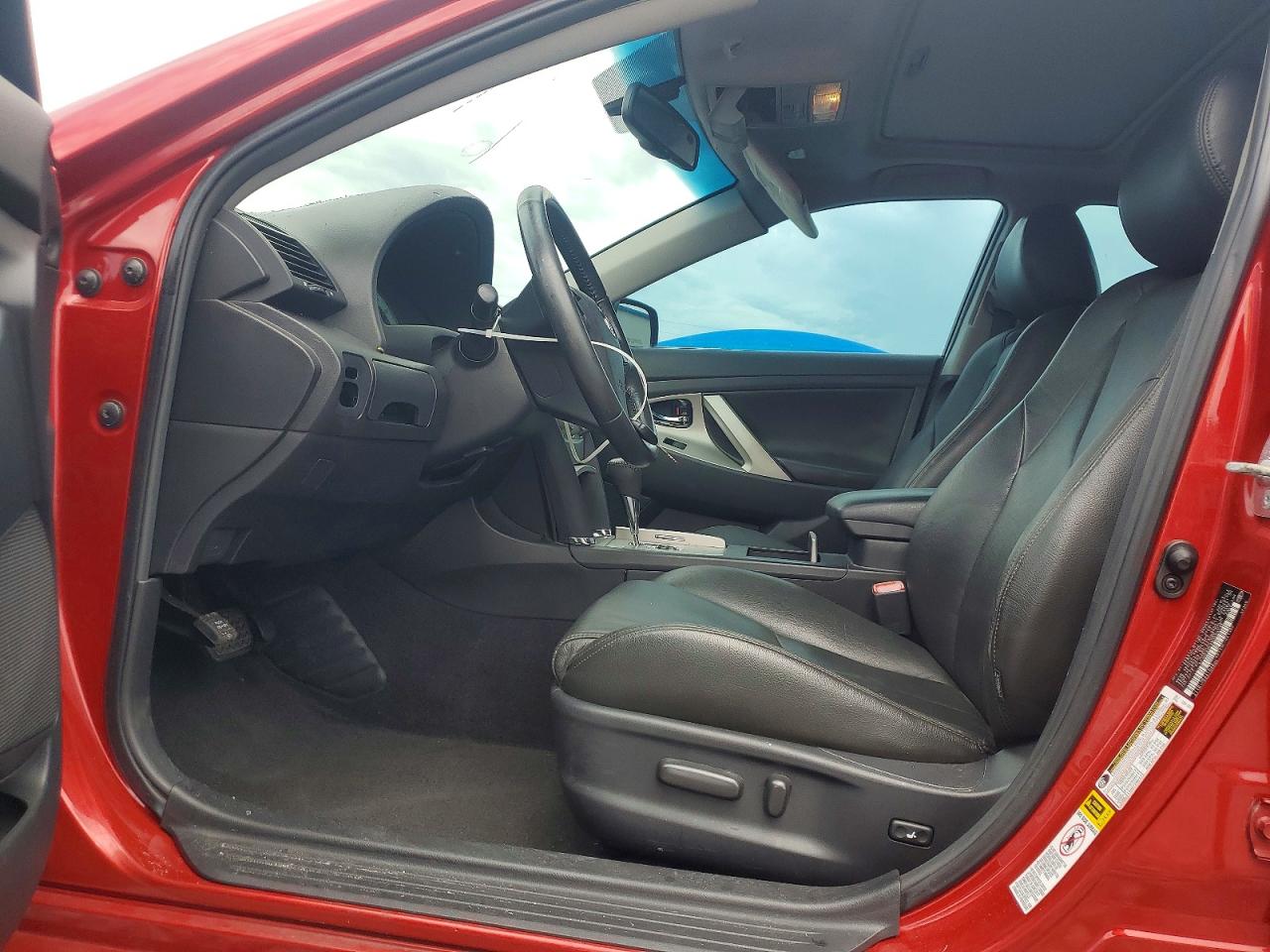 2008 Toyota Camry Se V6 Красный vin: 4T1BK46KX8U066736
