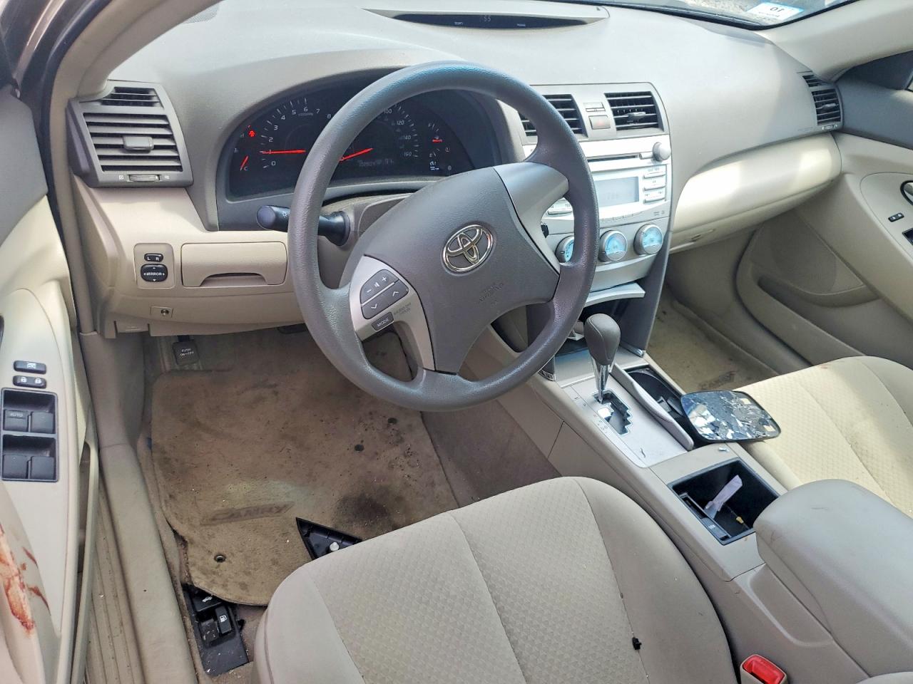 2008 Toyota Camry Le V6 Gold vin: 4T1BK46KX8U067790
