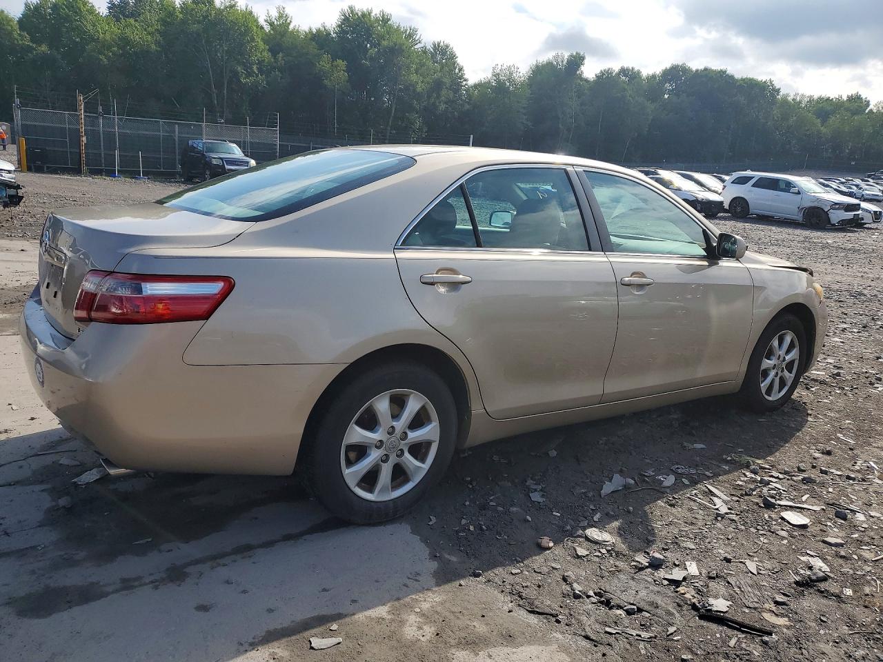 2008 Toyota Camry Le V6 Beige vin: 4T1BK46KX8U565794
