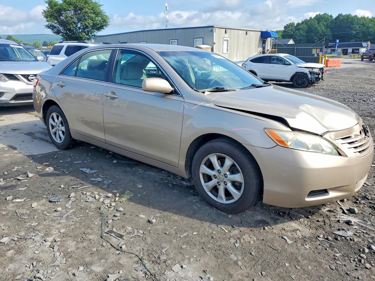 2008 Toyota Camry Le V6 Beige vin: 4T1BK46KX8U565794