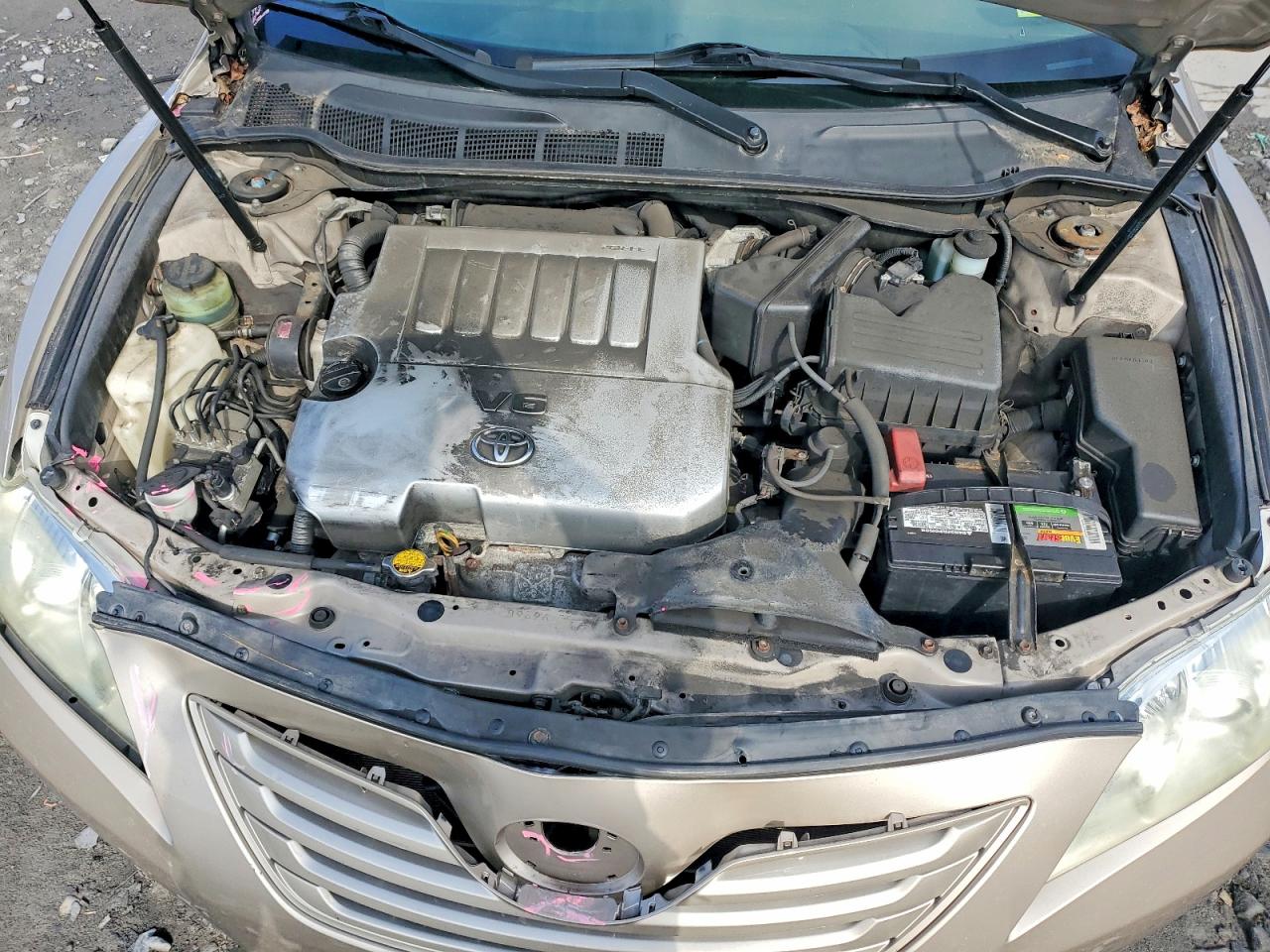 2008 Toyota Camry Le V6 Beige vin: 4T1BK46KX8U565794