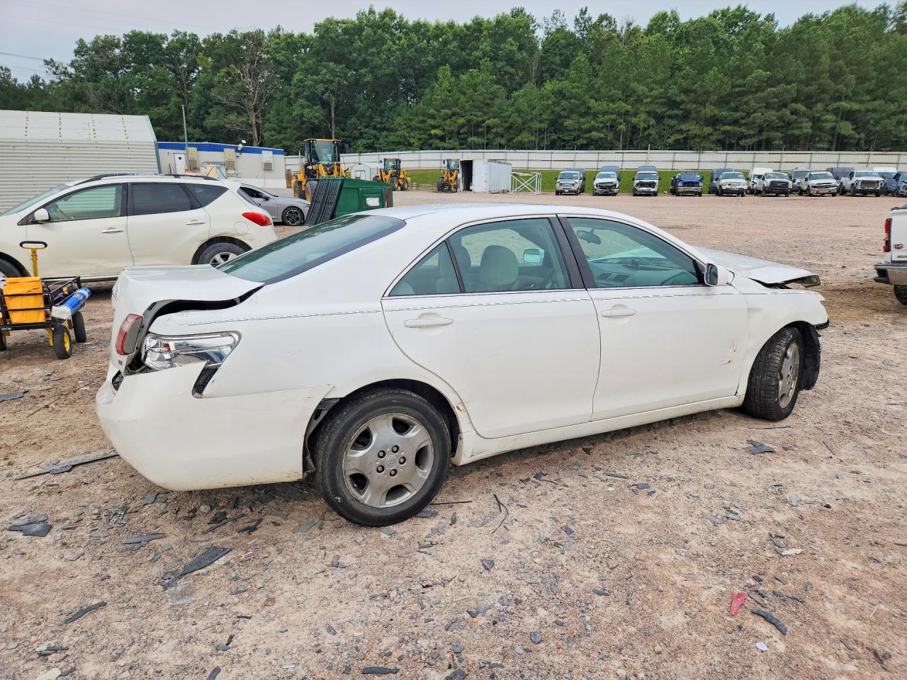 2008 Toyota Camry Le V6 White vin: 4T1BK46KX8U566248