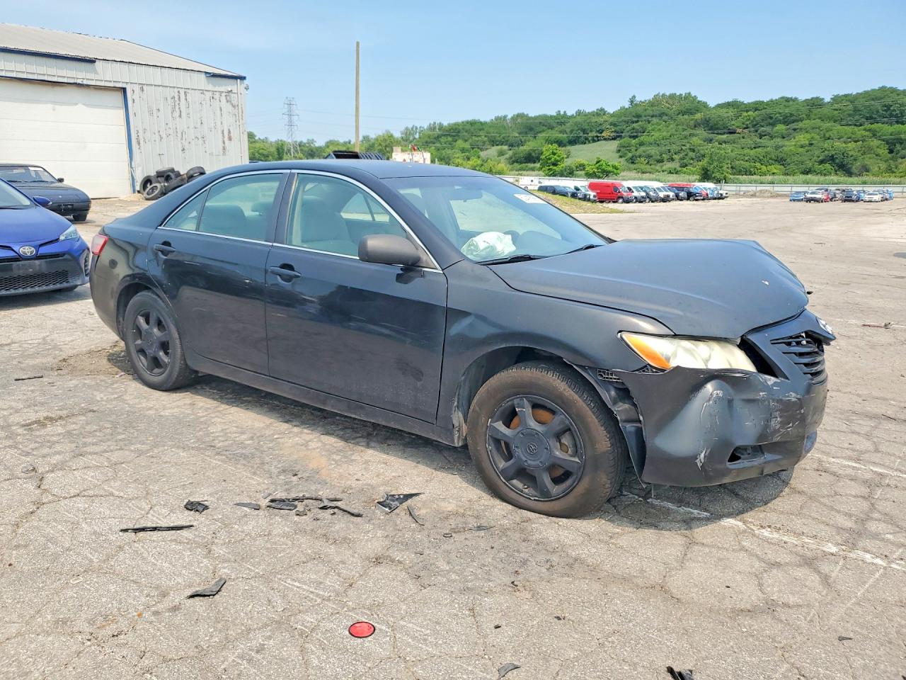 2008 Toyota Camry Le V6 Black vin: 4T1BK46KX8U569649