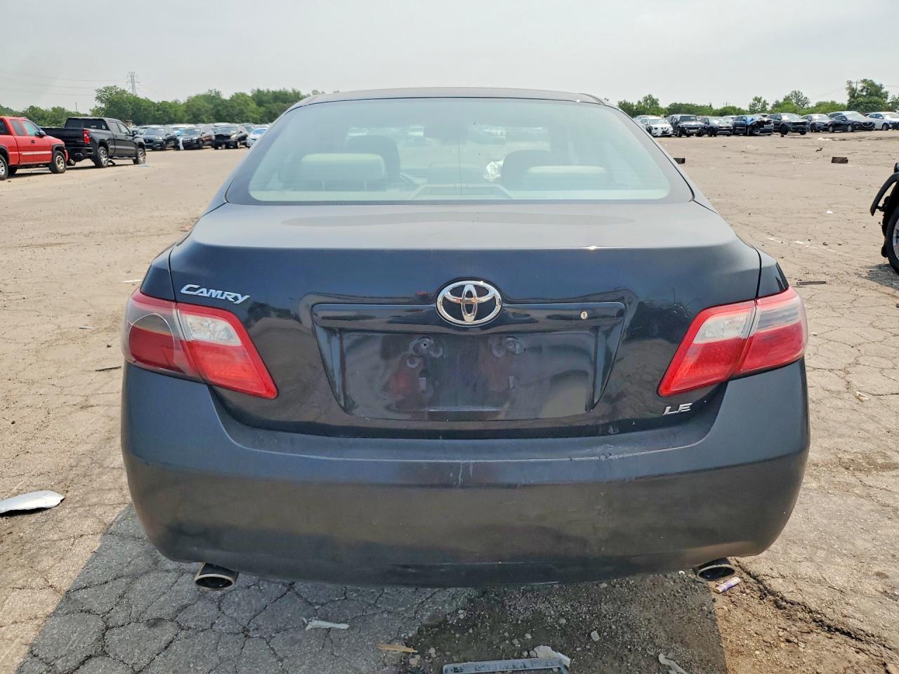 2008 Toyota Camry Le V6 Black vin: 4T1BK46KX8U569649