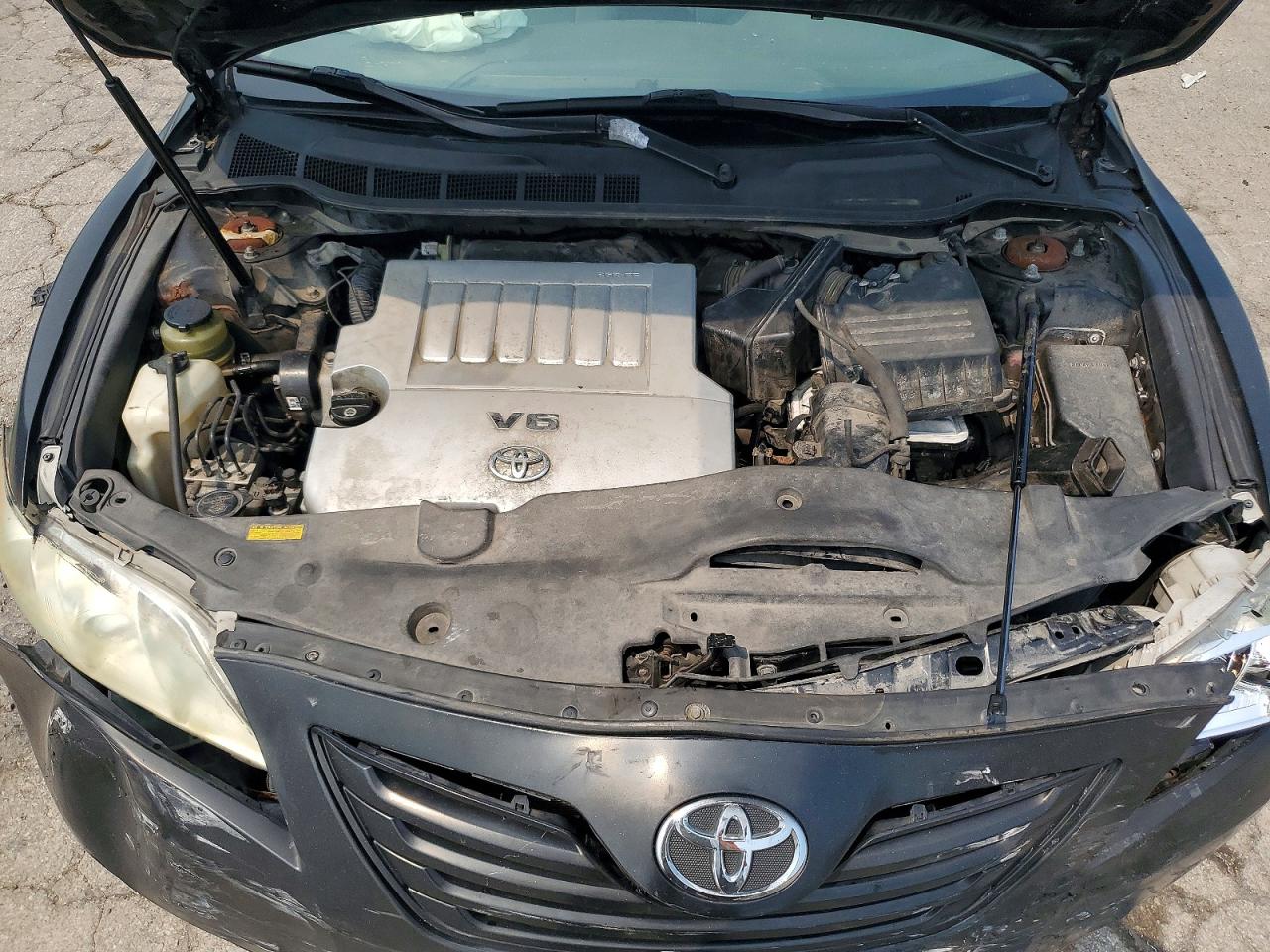 2008 Toyota Camry Le V6 Black vin: 4T1BK46KX8U569649