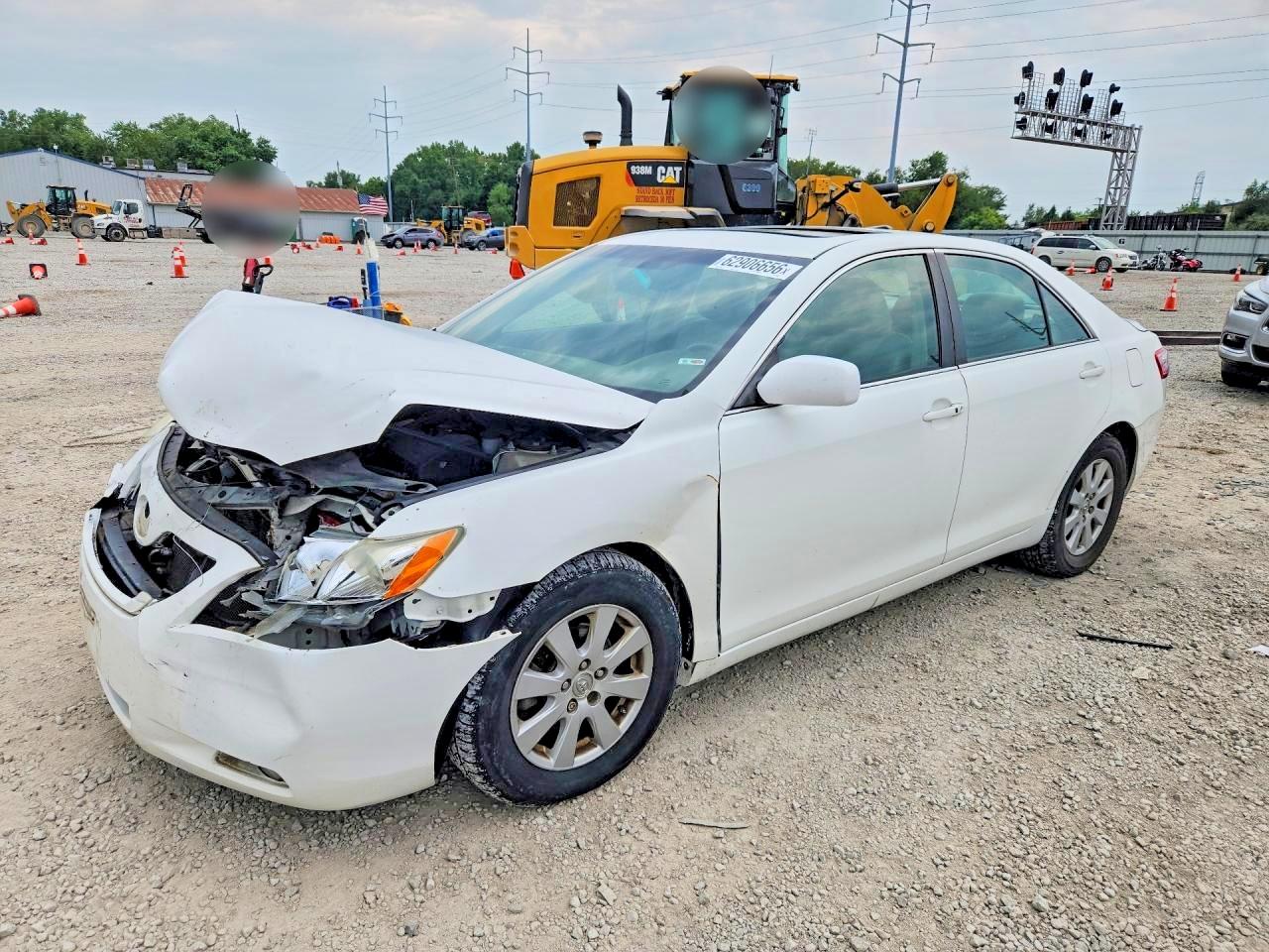 2008 Toyota Camry Xle V6 Белый vin: 4T1BK46KX8U573698