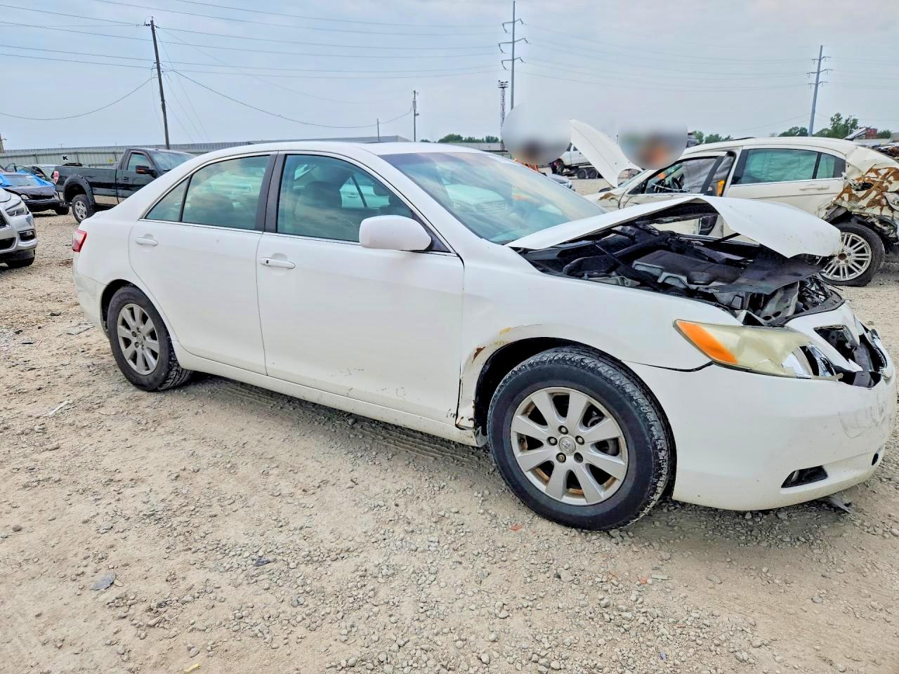 2008 Toyota Camry Xle V6 Белый vin: 4T1BK46KX8U573698