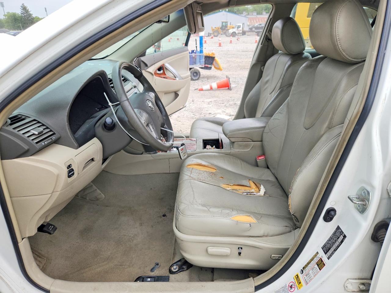 2008 Toyota Camry Xle V6 Белый vin: 4T1BK46KX8U573698