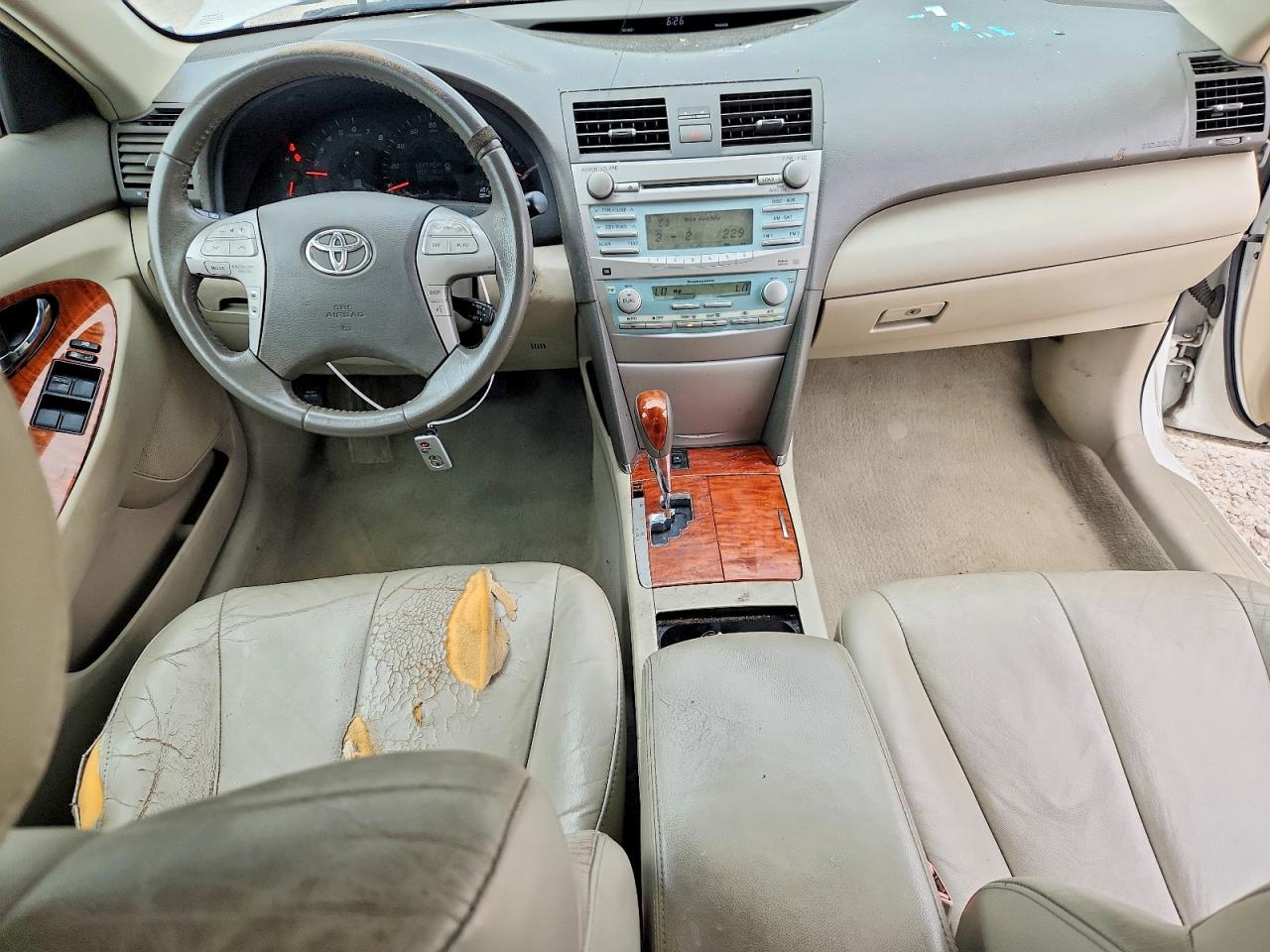 2008 Toyota Camry Xle V6 Белый vin: 4T1BK46KX8U573698