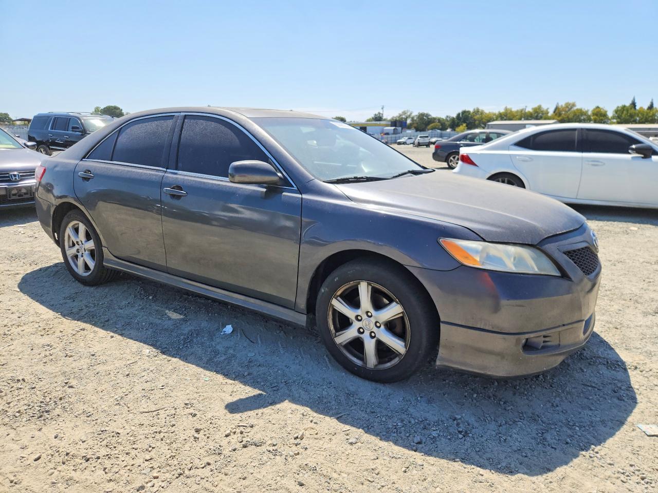 2009 Toyota Camry Se V6 Gray vin: 4T1BK46KX9U075471