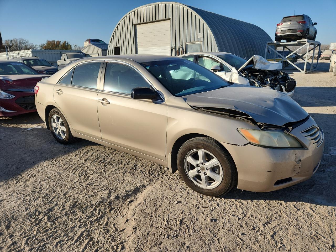 2009 Toyota Camry Le V6 Beige vin: 4T1BK46KX9U076488