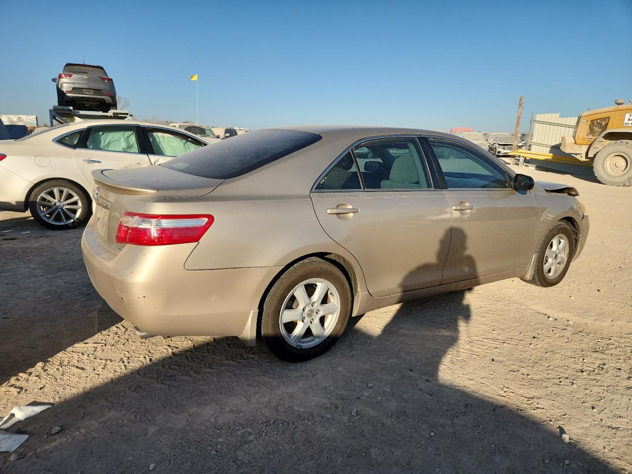 2009 Toyota Camry Le V6 Beige vin: 4T1BK46KX9U076488