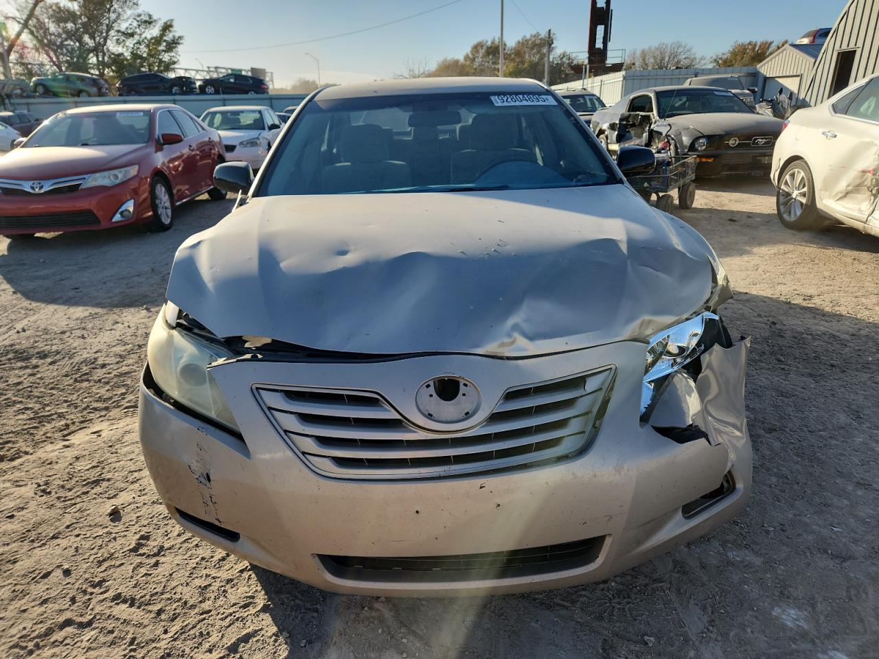 2009 Toyota Camry Le V6 Beige vin: 4T1BK46KX9U076488