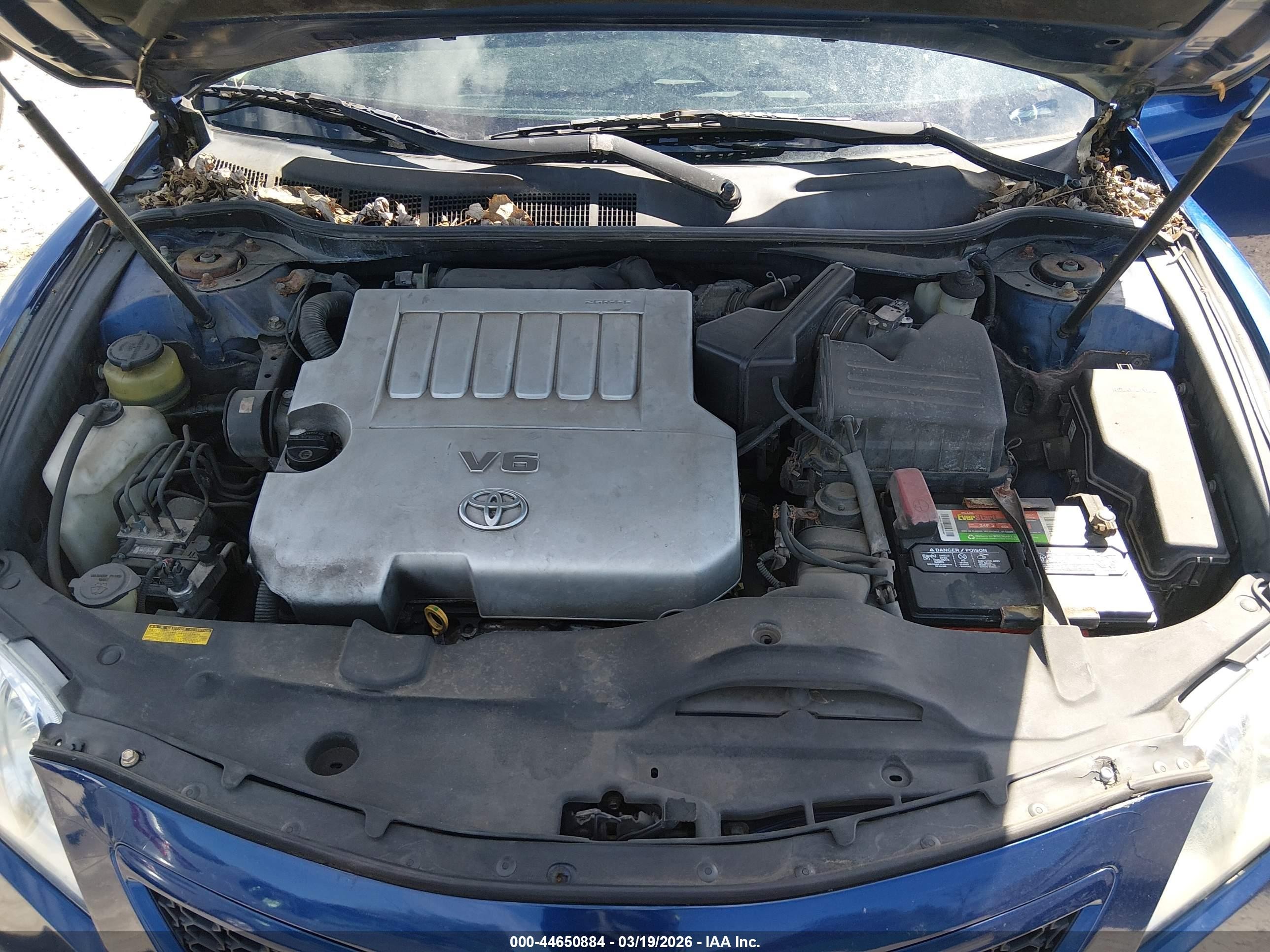 2009 Toyota Camry Se V6 Blue vin: 4T1BK46KX9U087555
