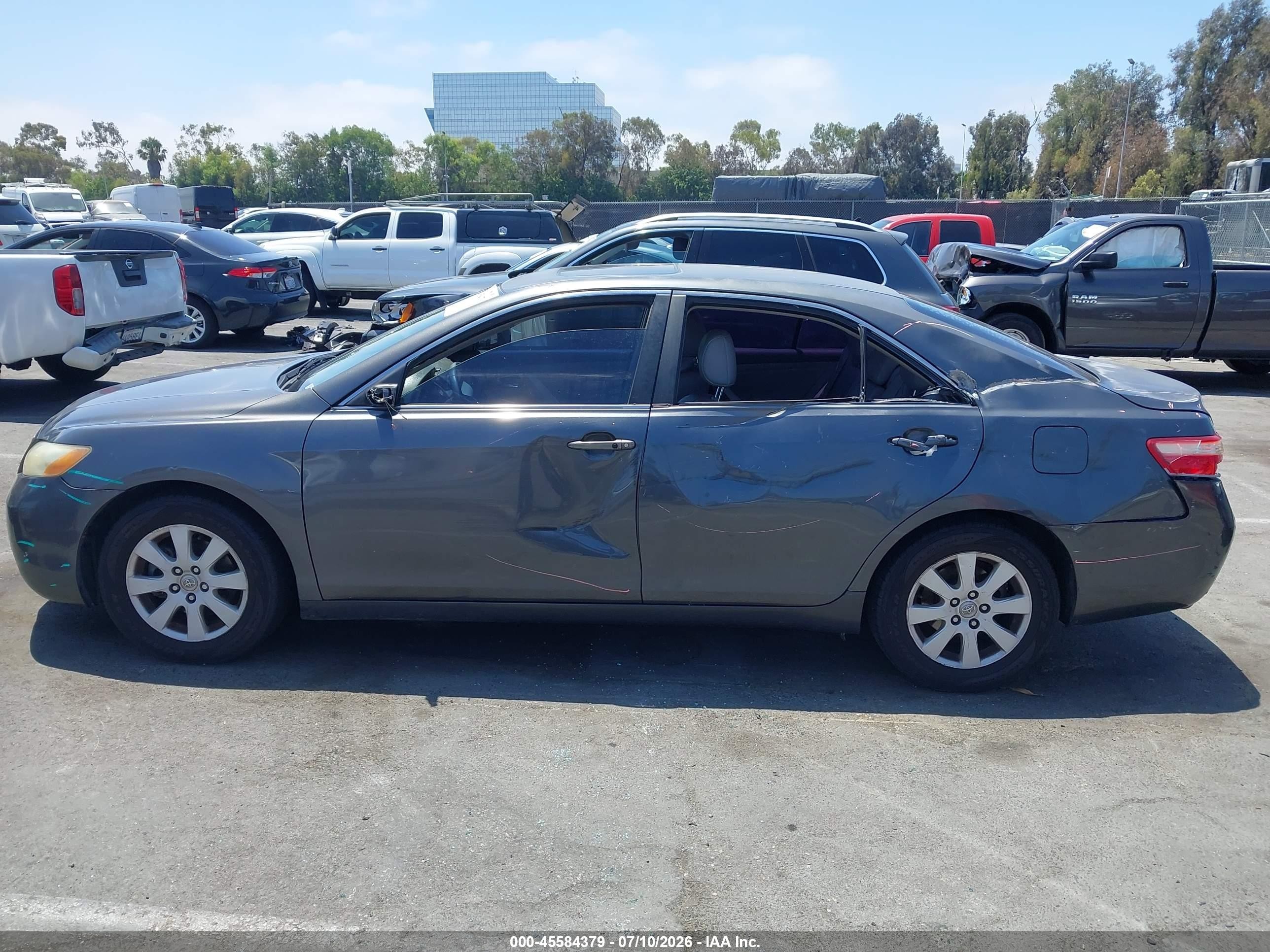 2009 Toyota Camry Xle V6 Серый vin: 4T1BK46KX9U577882
