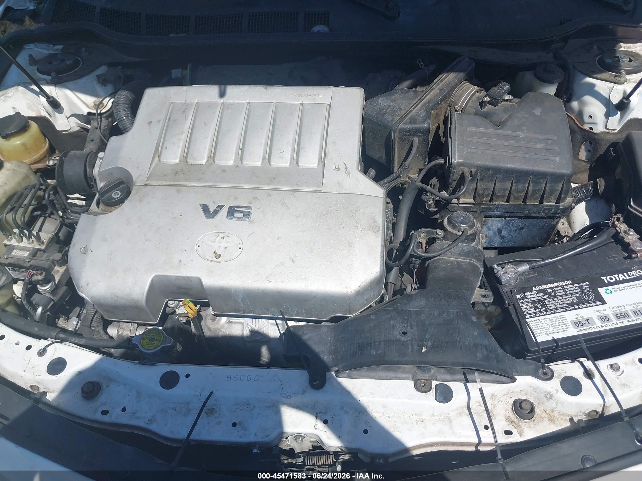 2009 Toyota Camry Se V6 Белый vin: 4T1BK46KX9U586730