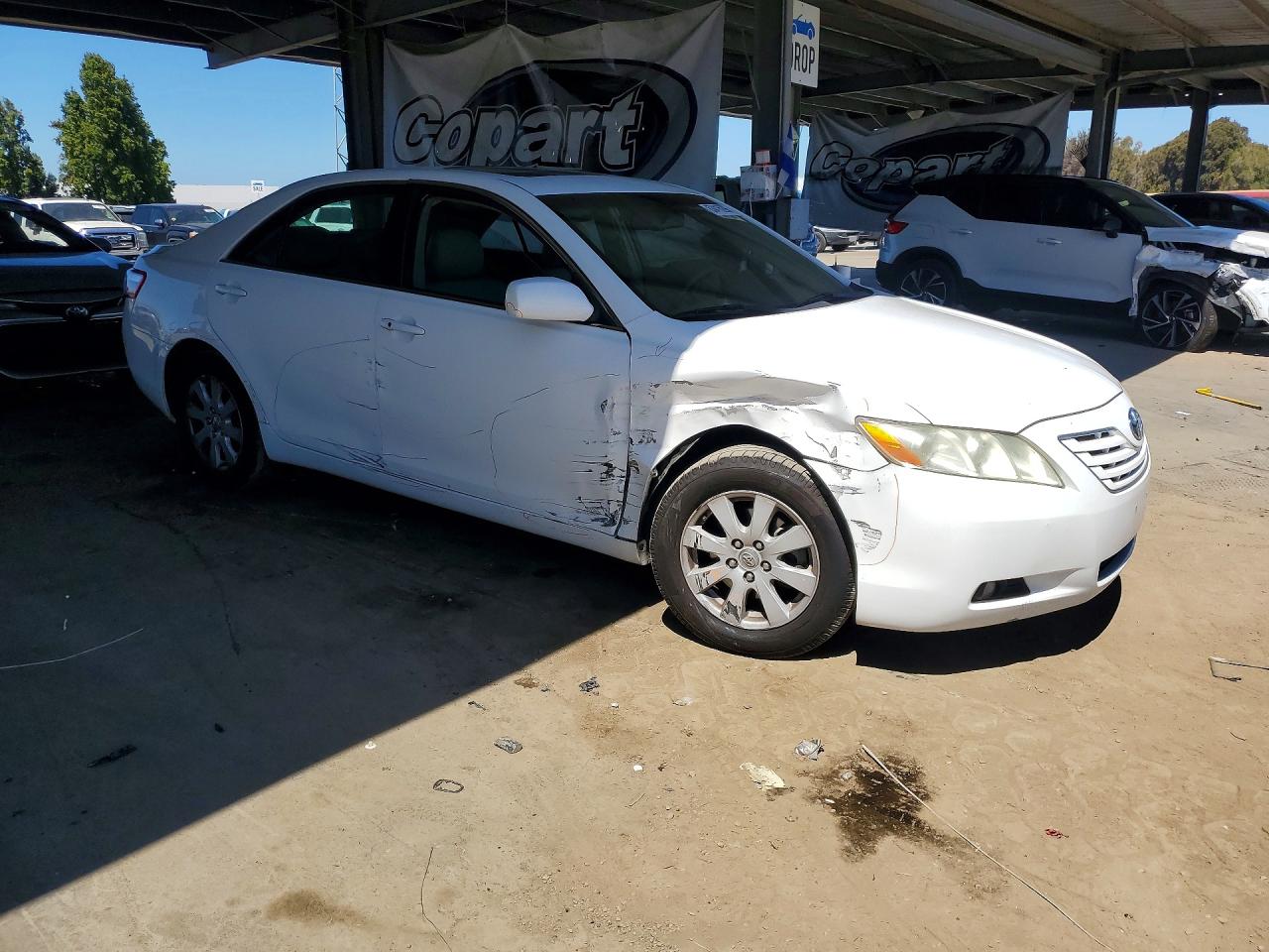 2009 Toyota Camry Xle V6 Белый vin: 4T1BK46KX9U588039