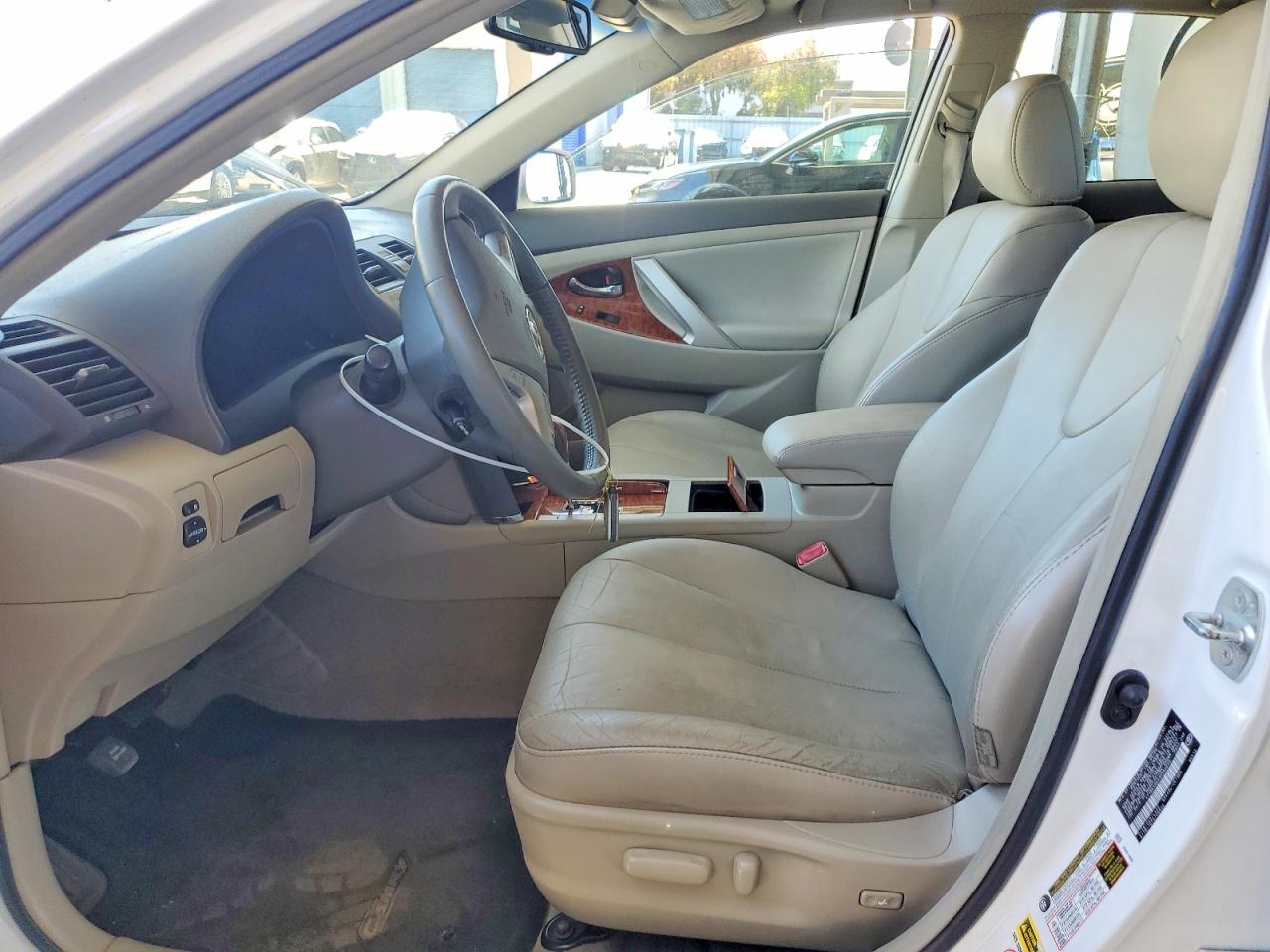2009 Toyota Camry Xle V6 Белый vin: 4T1BK46KX9U588039