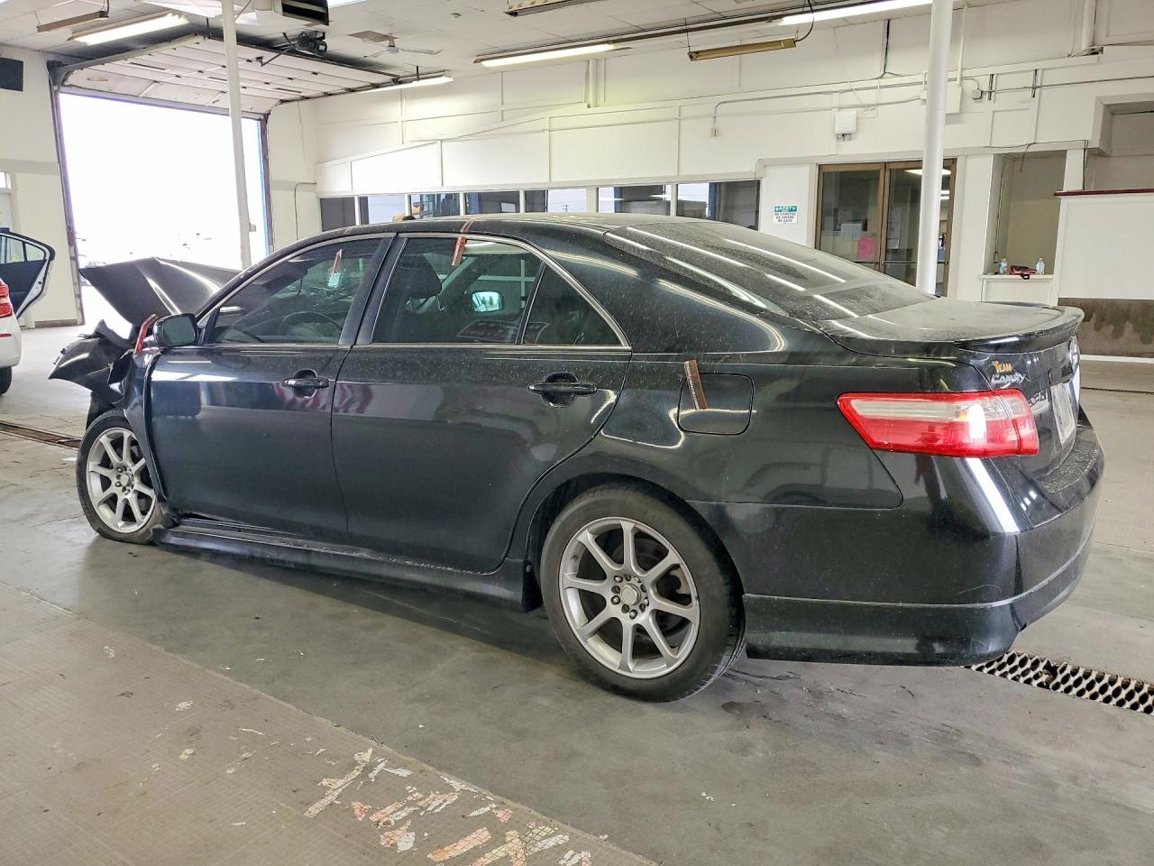 2009 Toyota Camry Se V6 Black vin: 4T1BK46KX9U590051