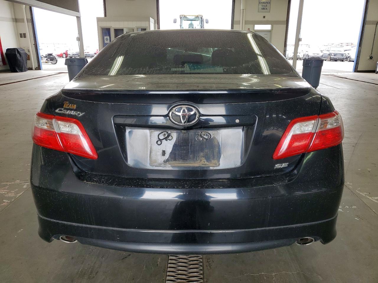 2009 Toyota Camry Se V6 Black vin: 4T1BK46KX9U590051