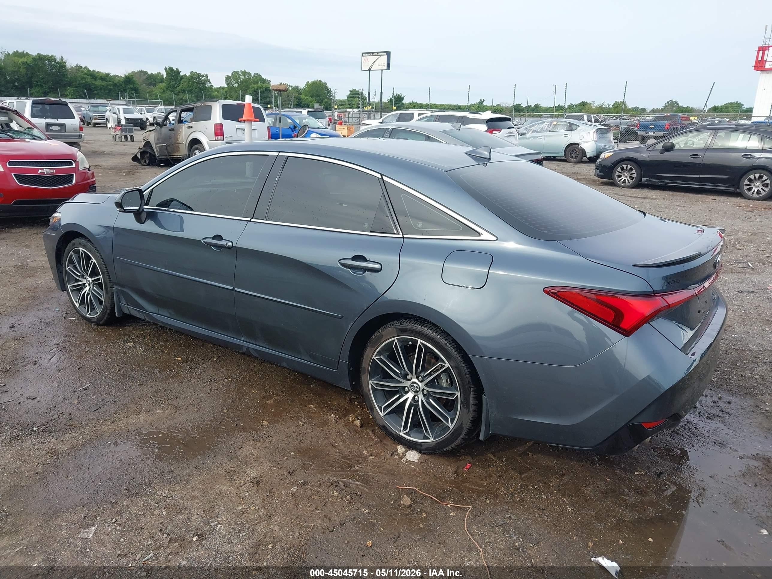 2019 Toyota Avalon Xse Серый vin: 4T1BZ1FB8KU032490