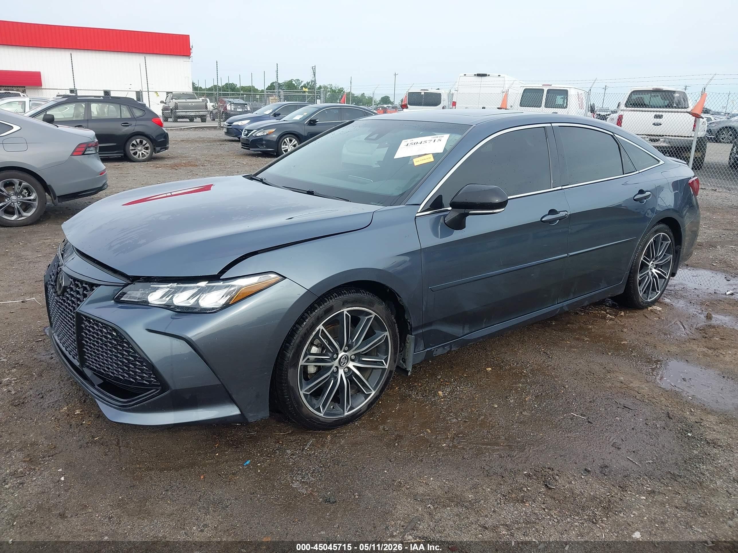 2019 Toyota Avalon Xse Серый vin: 4T1BZ1FB8KU032490