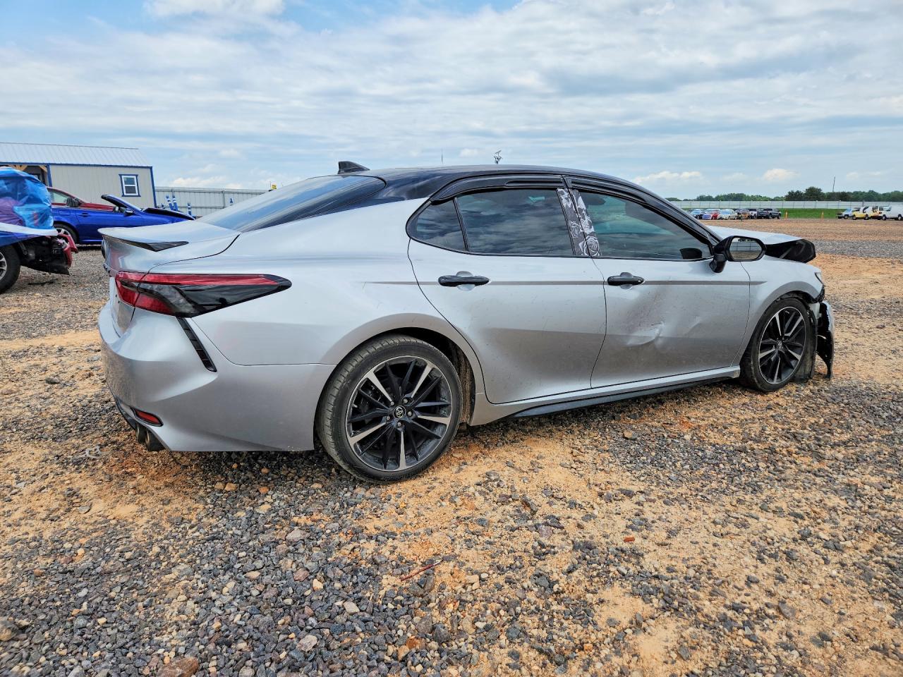 2018 Toyota Camry Xse V6 Silver vin: 4T1BZ1HK1JU009323