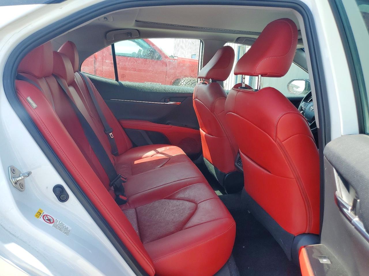 2019 Toyota Camry Xse V6 White vin: 4T1BZ1HK3KU024276