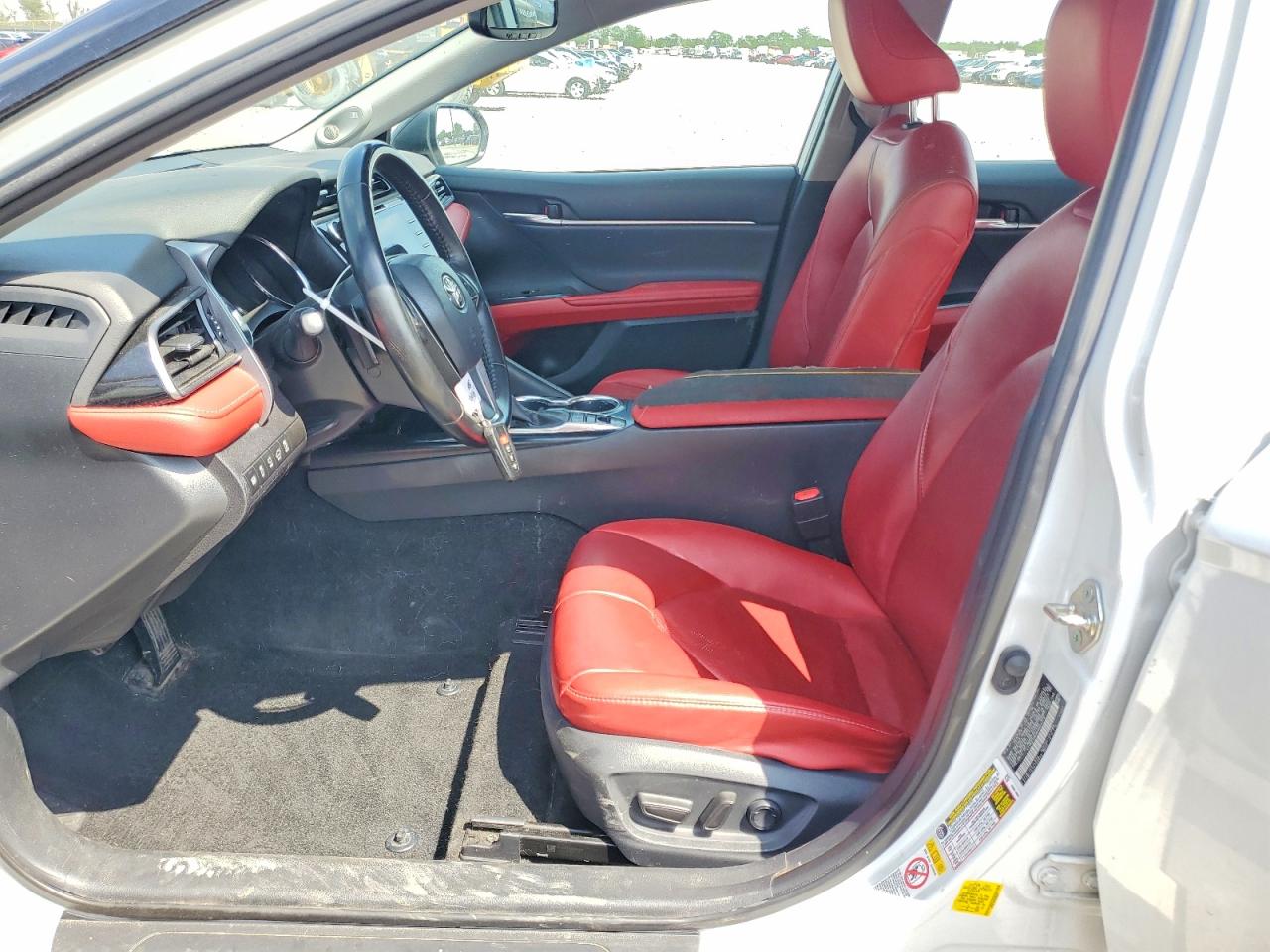 2019 Toyota Camry Xse V6 White vin: 4T1BZ1HK3KU024276