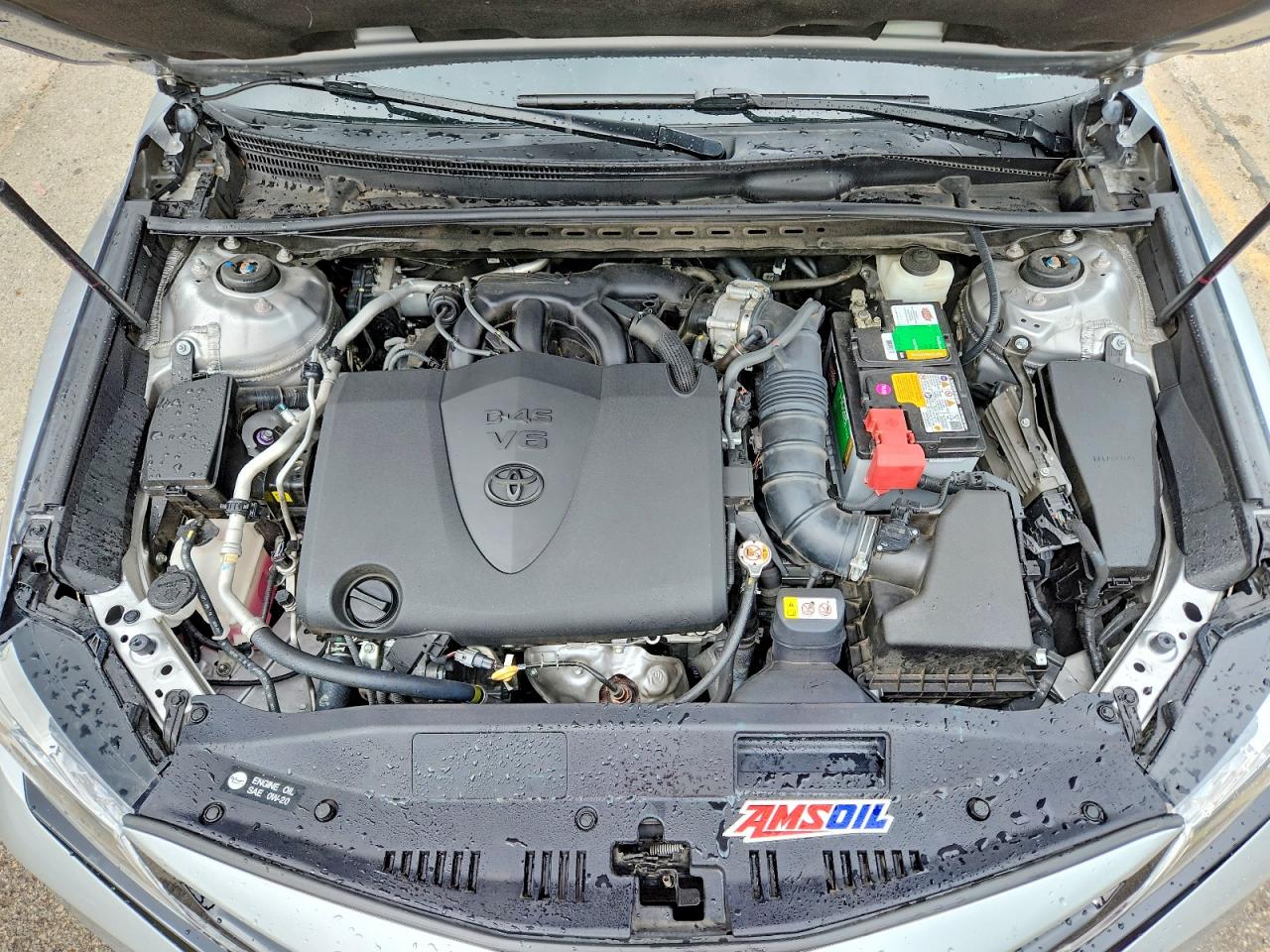 2019 Toyota Camry Xse V6 Серебряный vin: 4T1BZ1HK4KU022925