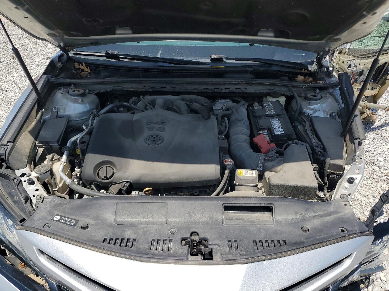2018 Toyota Camry Xse V6 Silver vin: 4T1BZ1HK5JU015528