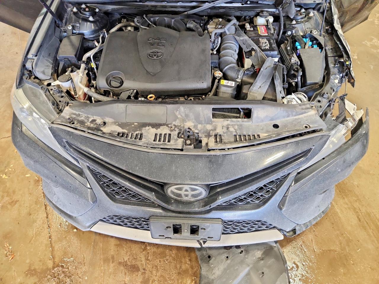 2019 Toyota Camry Xse V6 Черный vin: 4T1BZ1HK6KU023493