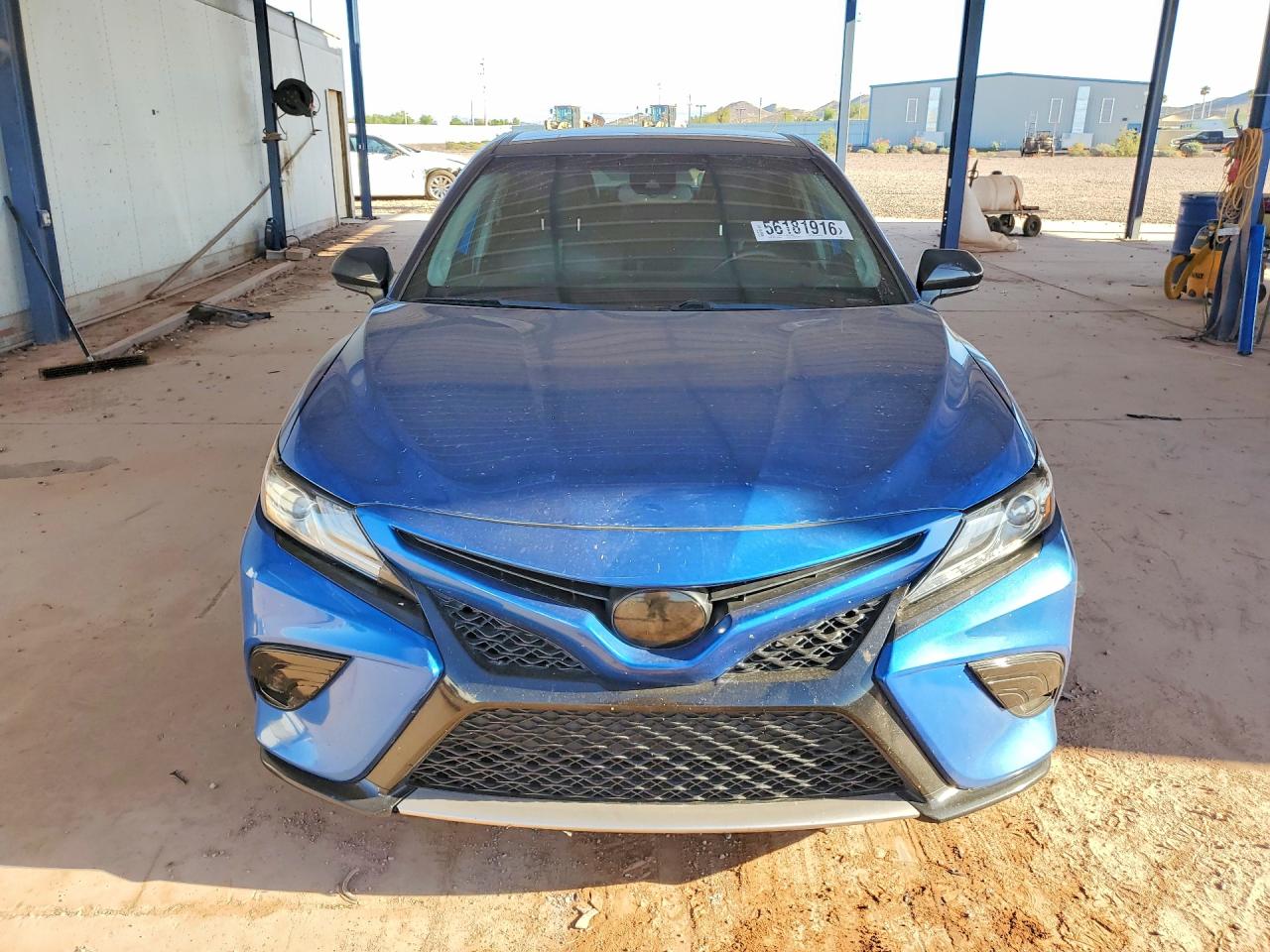 2019 Toyota Camry Xse V6 Blue vin: 4T1BZ1HK6KU024594