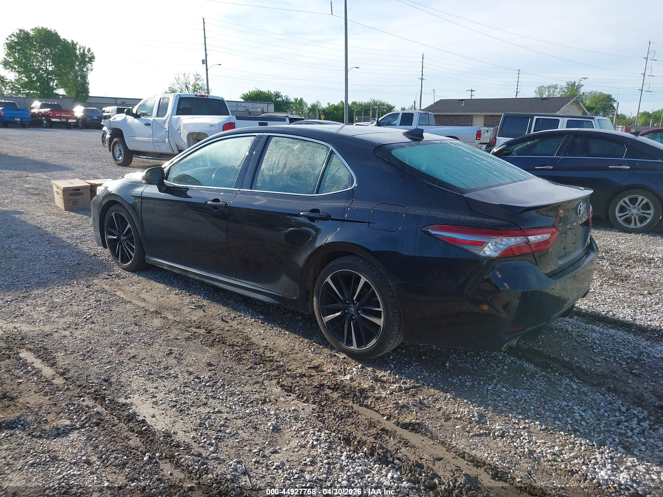 2018 Toyota Camry Xse V6 Black vin: 4T1BZ1HK9JU015399
