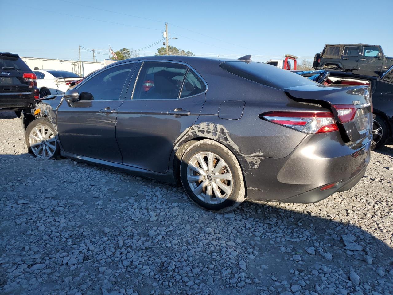 2020 Toyota Camry Le Серый vin: 4T1C11AK0LU993699