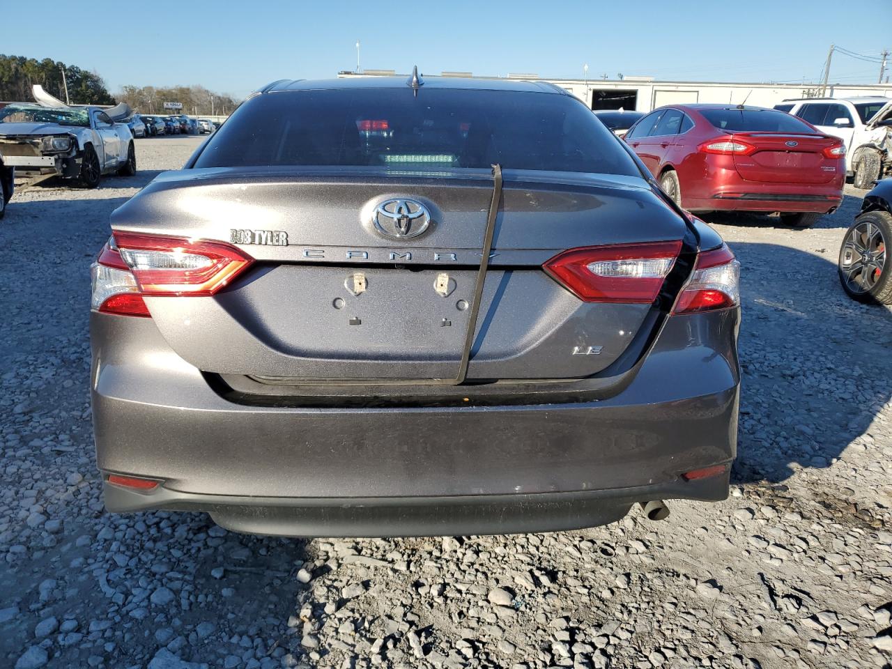 2020 Toyota Camry Le Серый vin: 4T1C11AK0LU993699
