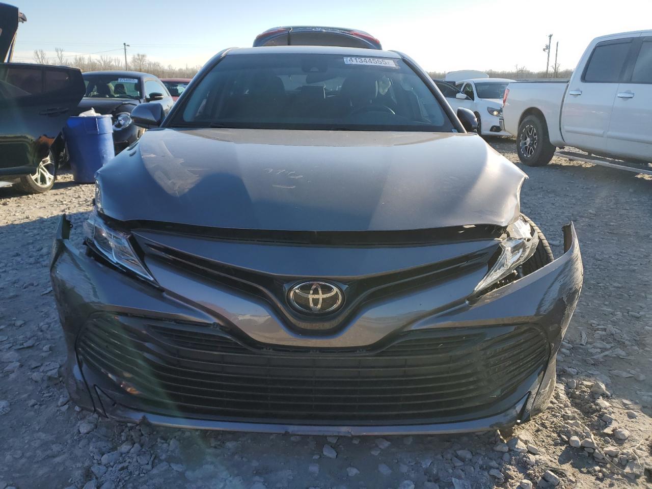 2020 Toyota Camry Le Серый vin: 4T1C11AK0LU993699