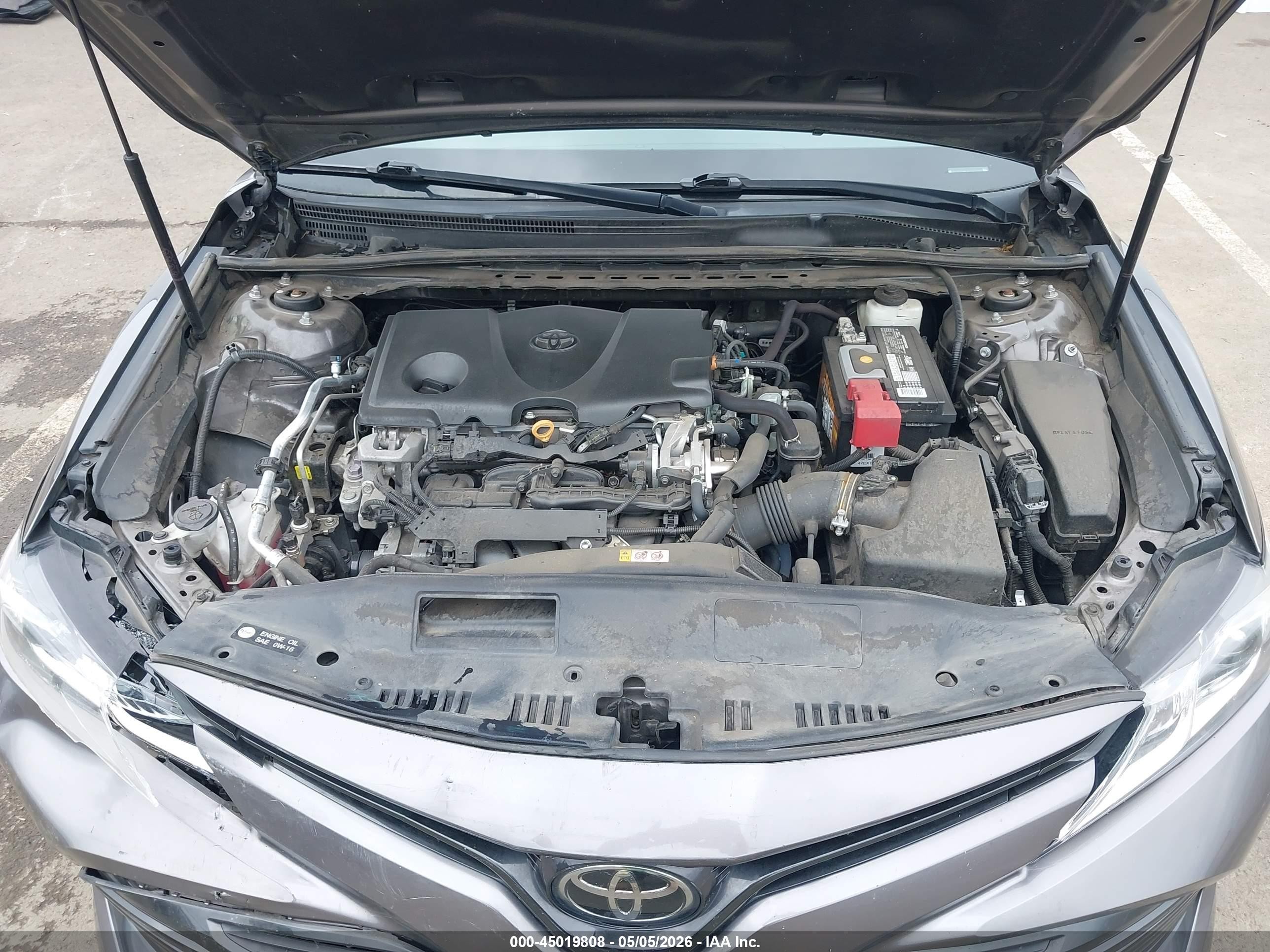 2020 Toyota Camry Le Серый vin: 4T1C11AK1LU943247