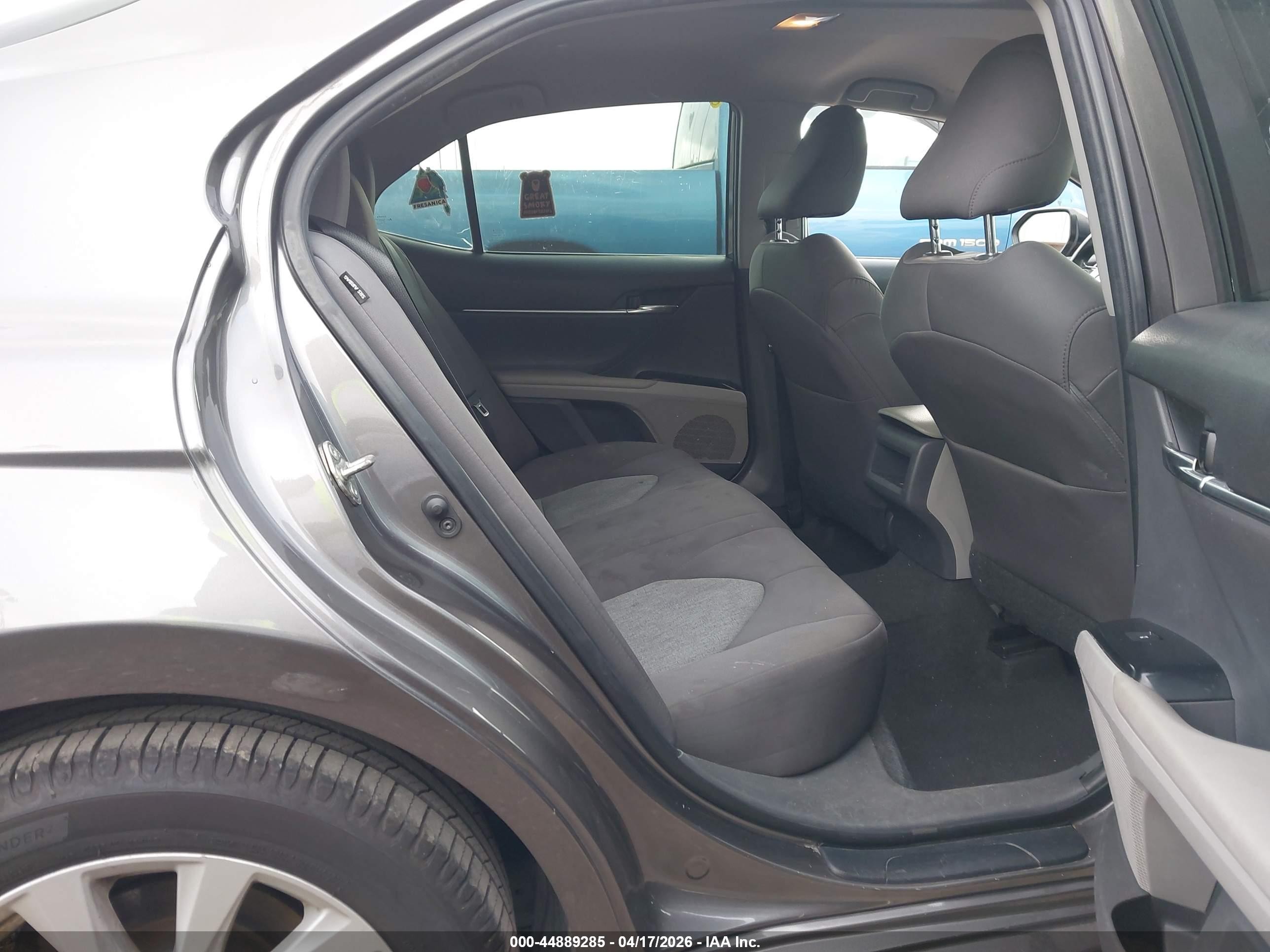 2020 Toyota Camry Le Gray vin: 4T1C11AK2LU918342
