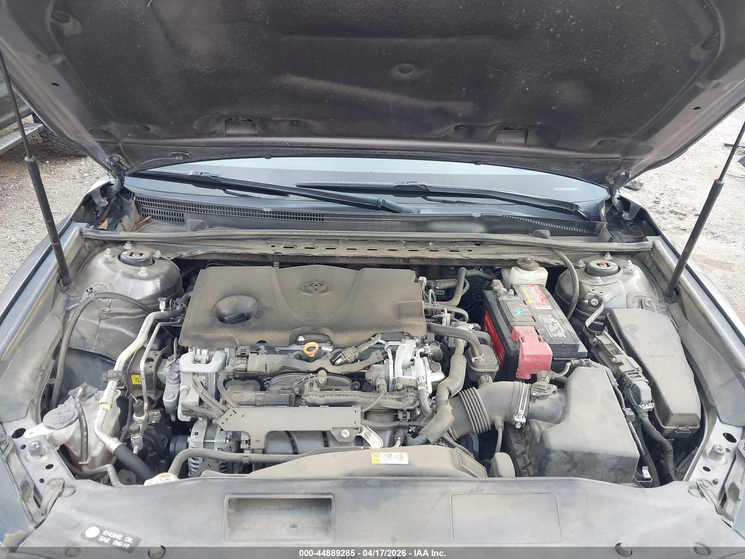 2020 Toyota Camry Le Gray vin: 4T1C11AK2LU918342