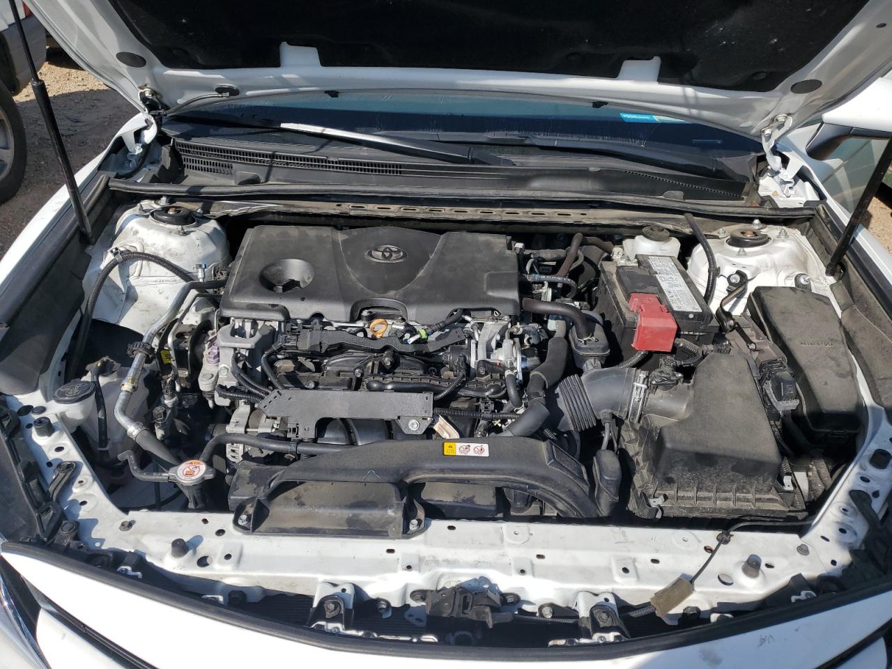 2020 Toyota Camry Le Белый vin: 4T1C11AK2LU977410