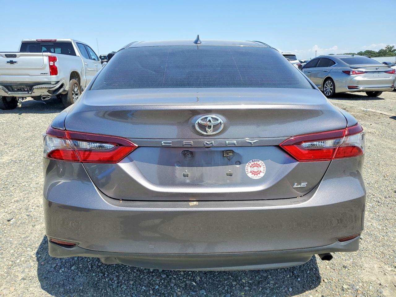 2021 Toyota Camry Le Gray vin: 4T1C11AK2MU428890