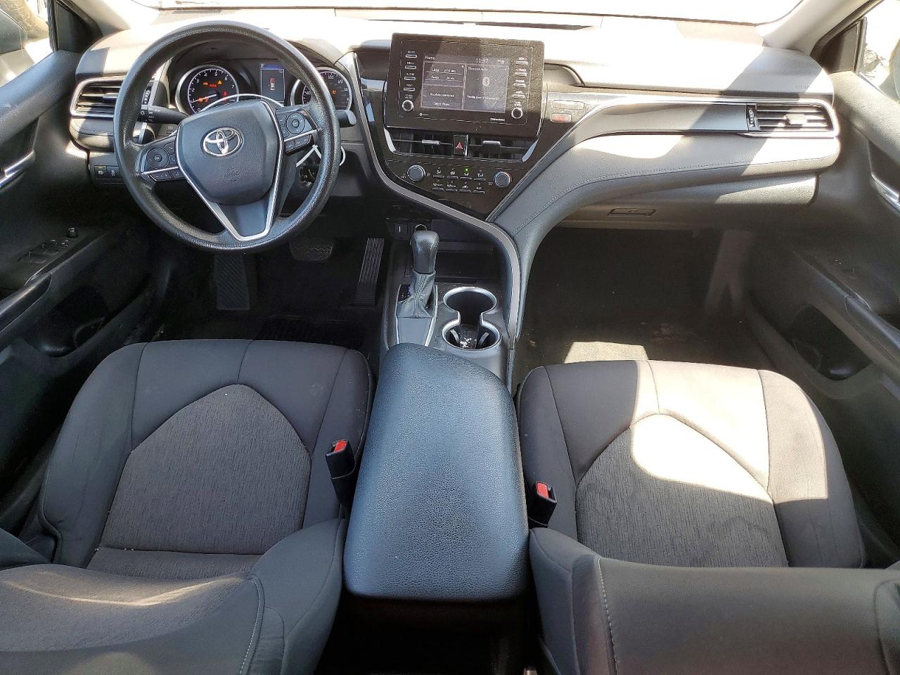 2021 Toyota Camry Le Gray vin: 4T1C11AK2MU428890