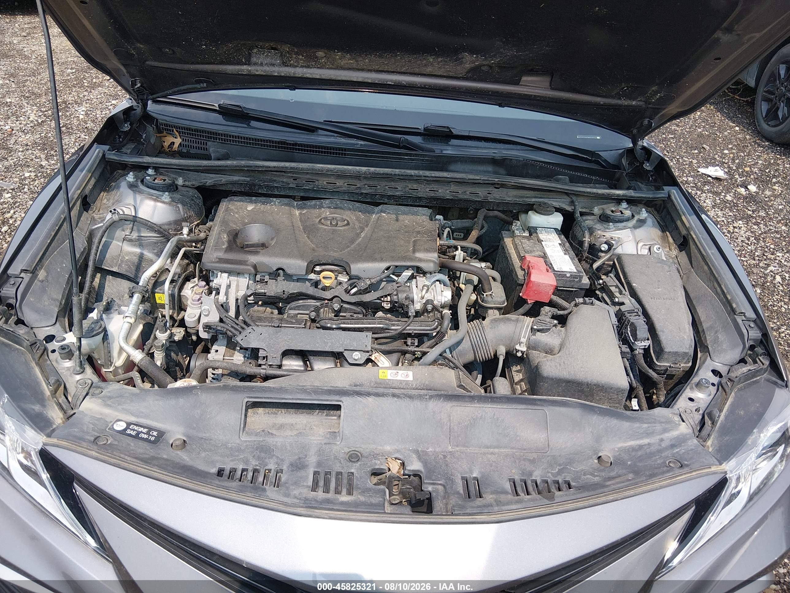 2021 Toyota Camry Le Gray vin: 4T1C11AK2MU520744